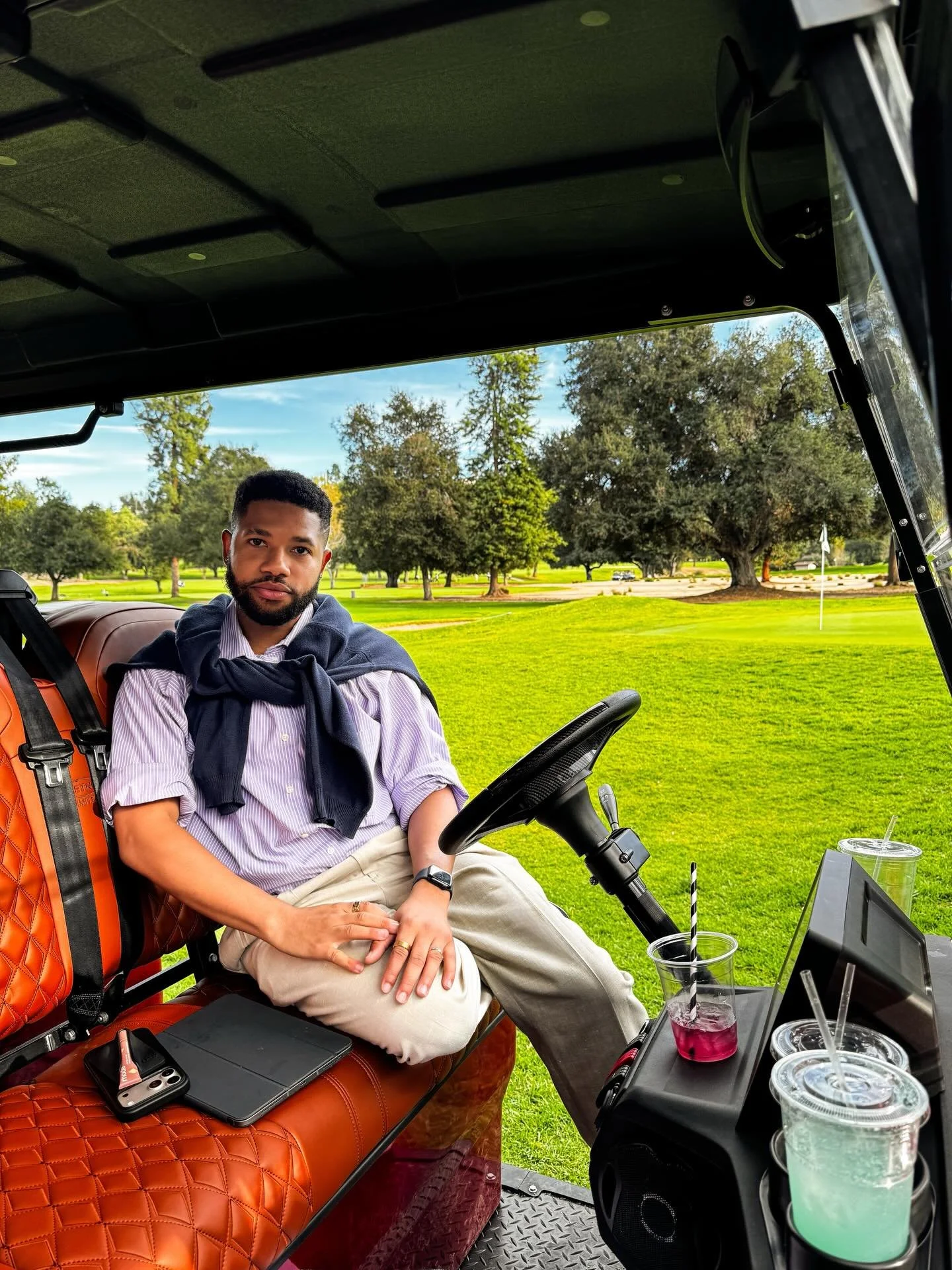 In my natural element ⛳️🏌🏾&zwj;♂️