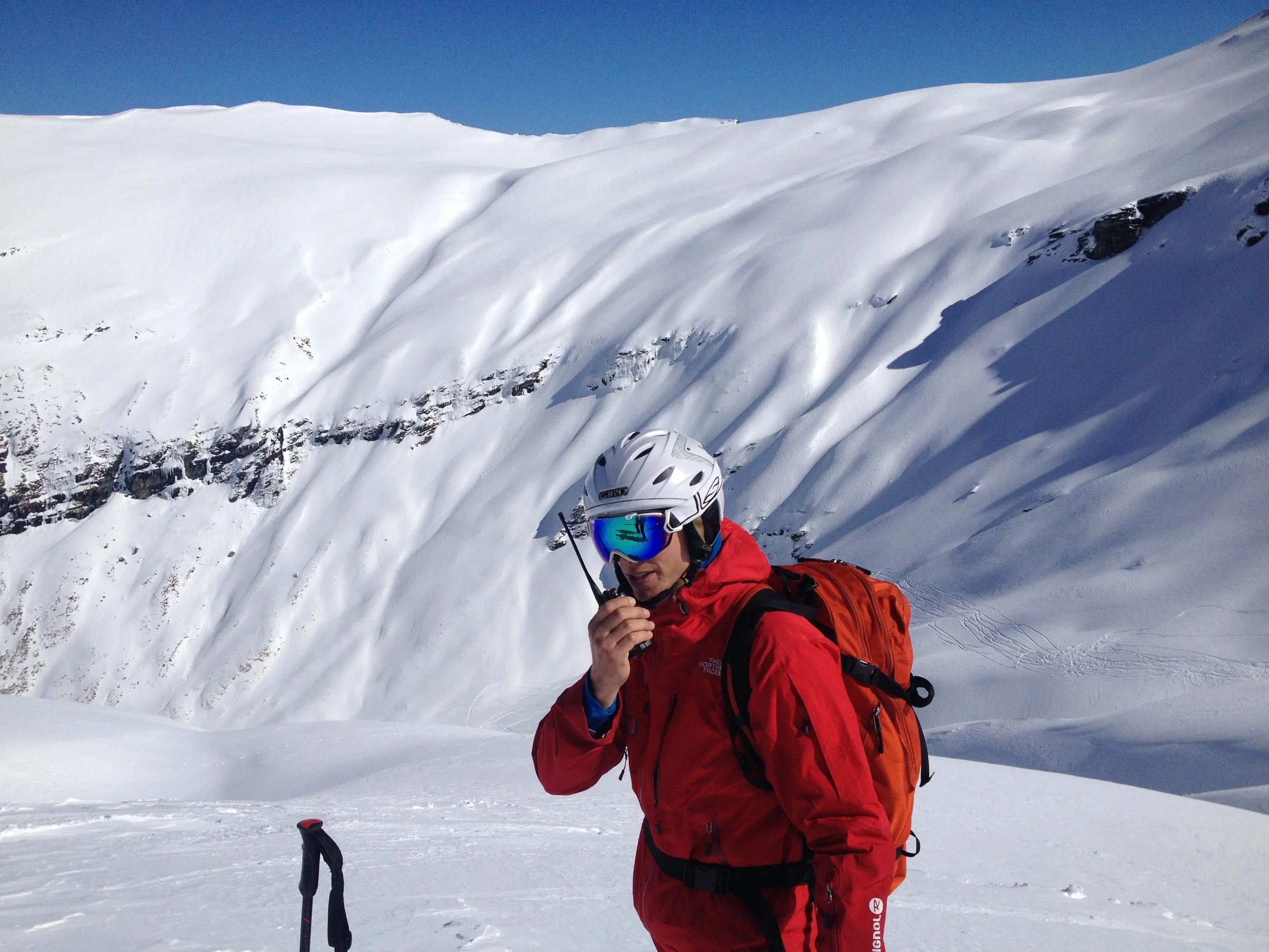 Guiding.  Southern Lakes Heliskiing. Wanaka, New Zealand