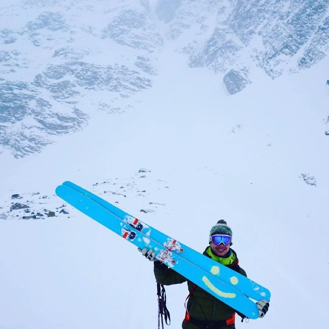 Ski-Tour Guiding at Asulkan Hut, Rogers Pass, BC, Canada