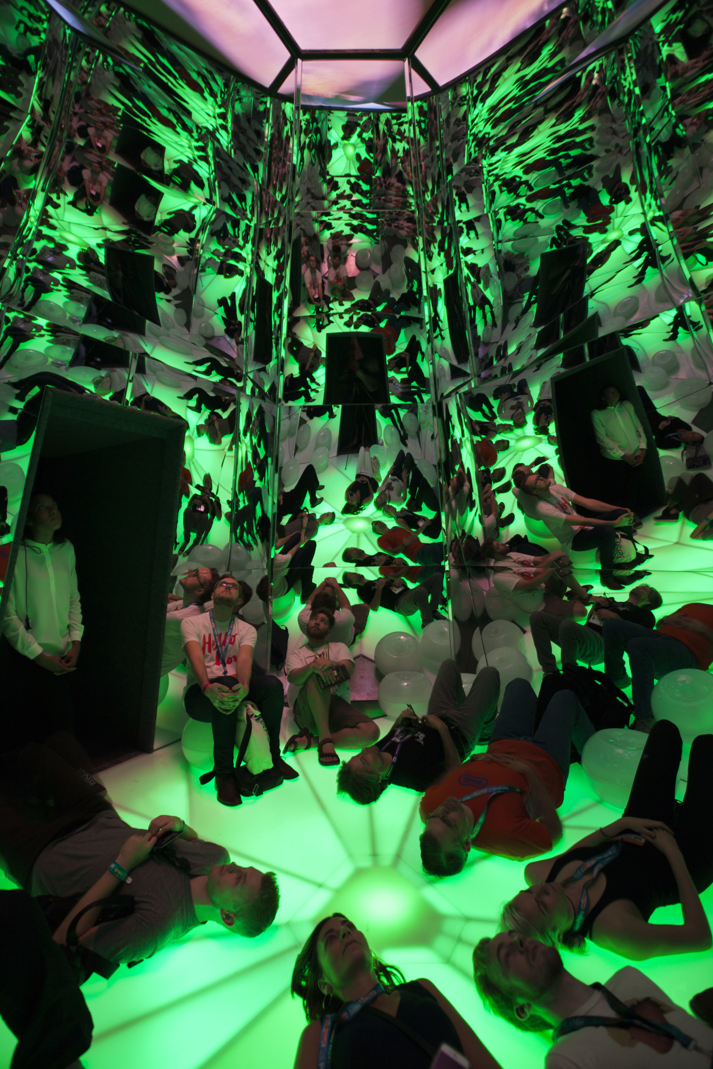 "It’s a bit like being in a rave “chill room” circa 1994, which is to say it’s about the most relaxing thing you can do at SXSW this year." - International Business Times