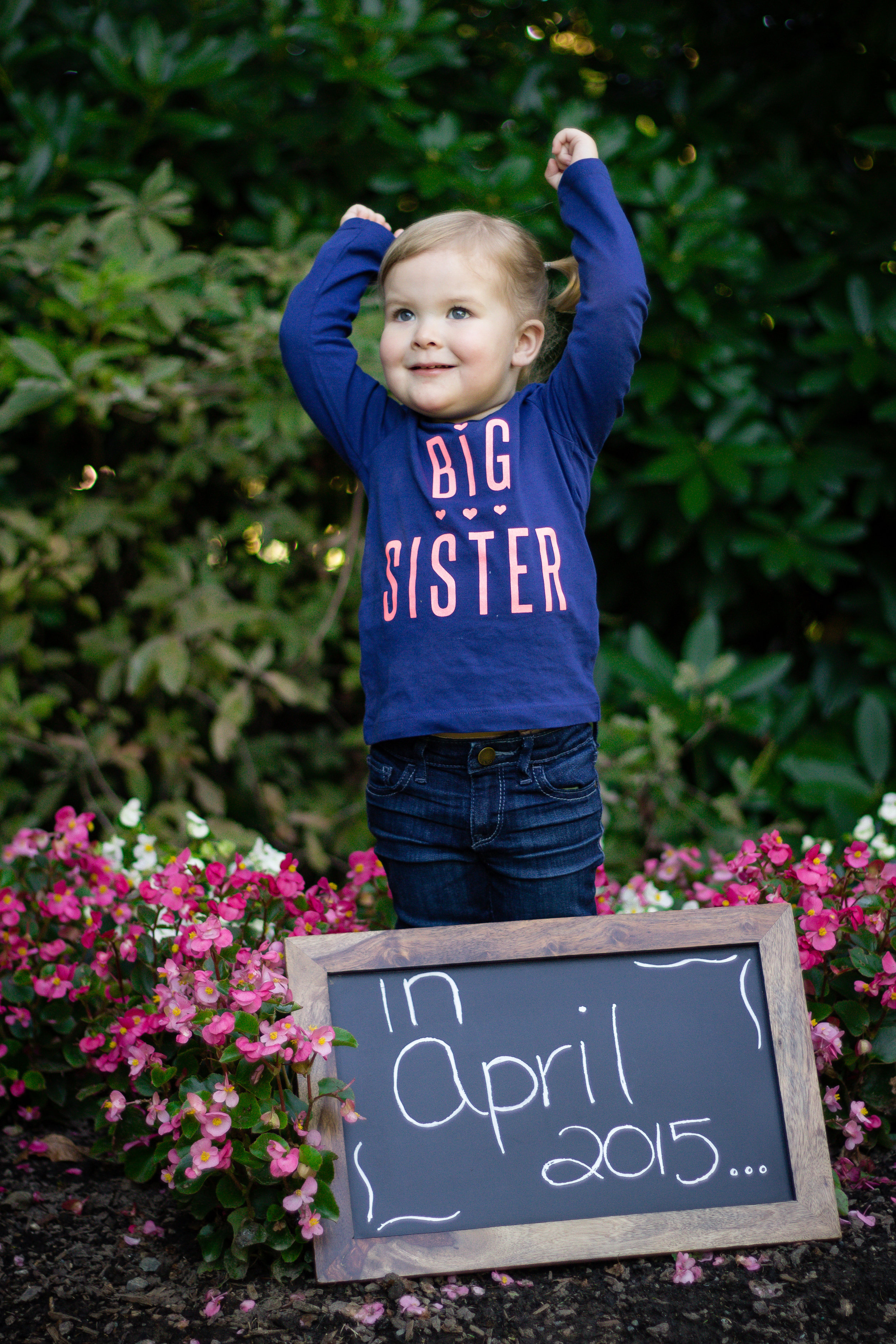 Big sister in april 2015