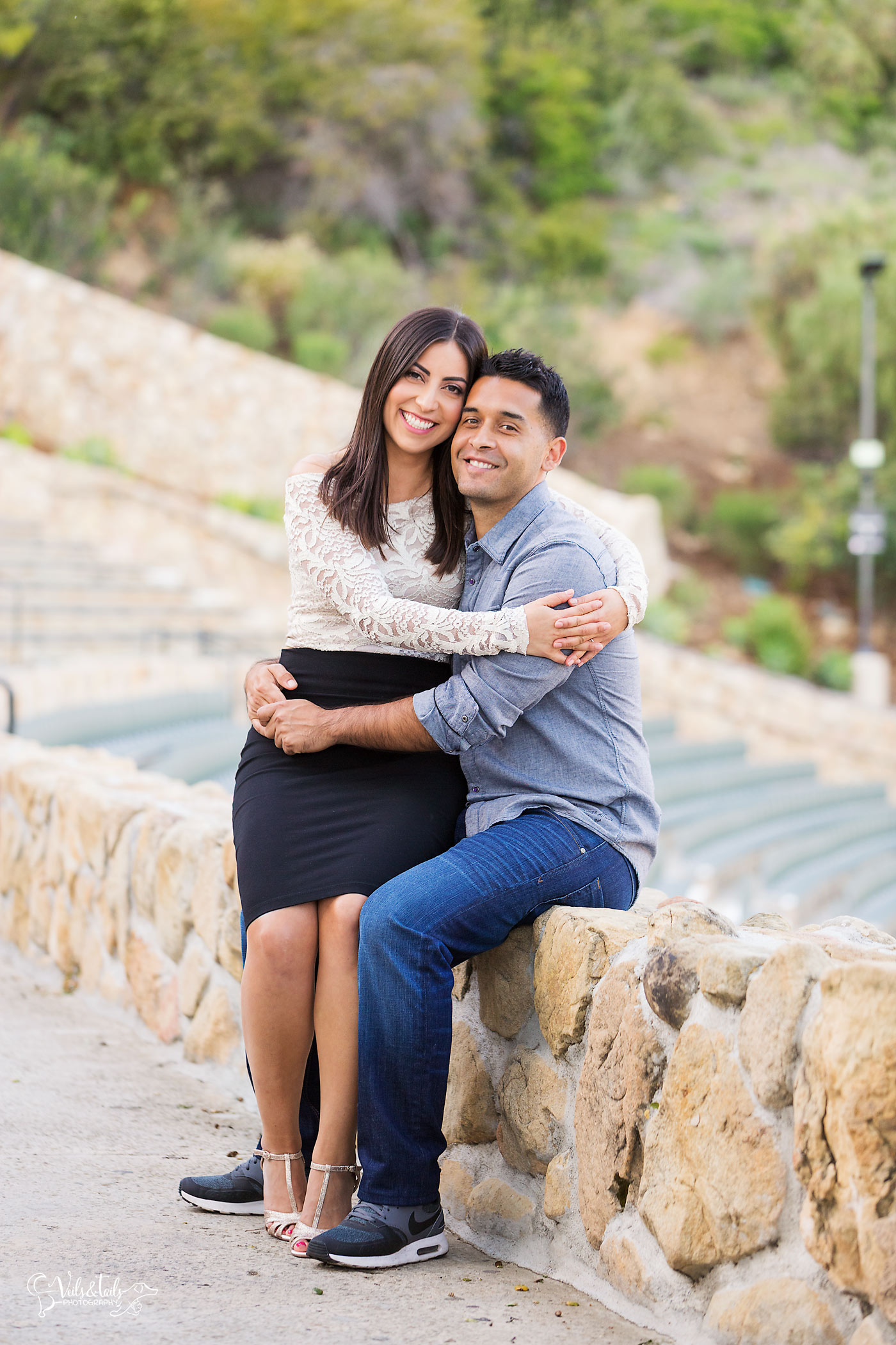 Amphitheater Engagement Session Photographer