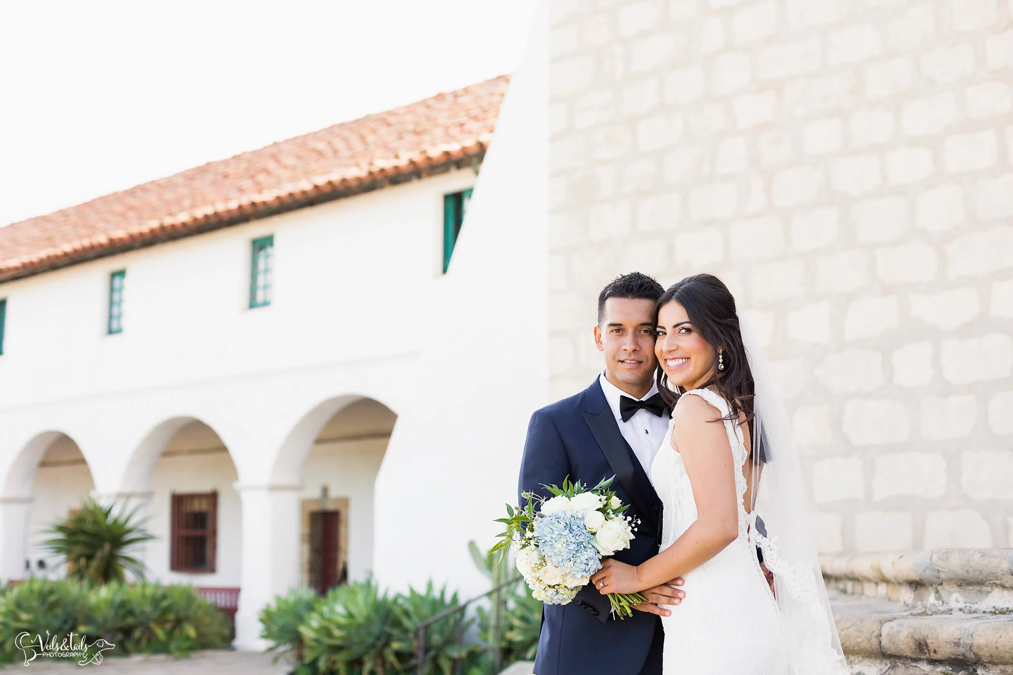 Santa Barbara Mission Wedding Photography