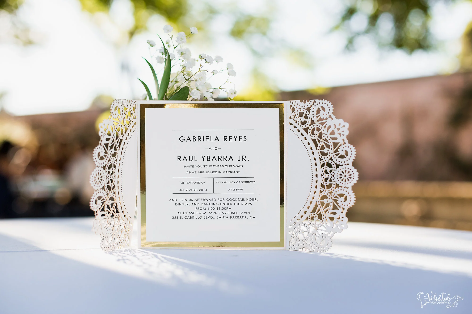 Wedding Invitation Suite Santa Barbara