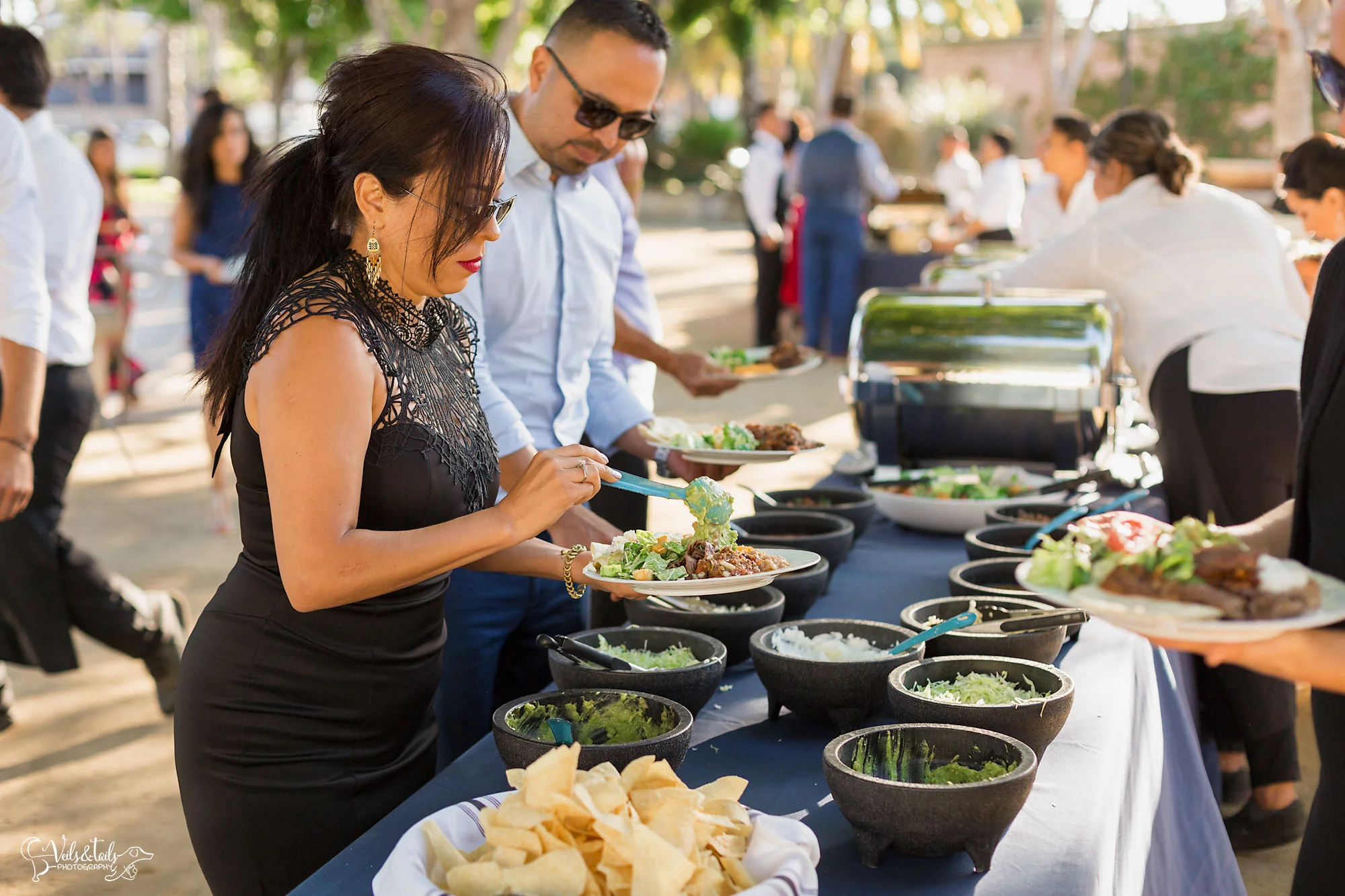 Chase Palm Park Wedding Reception