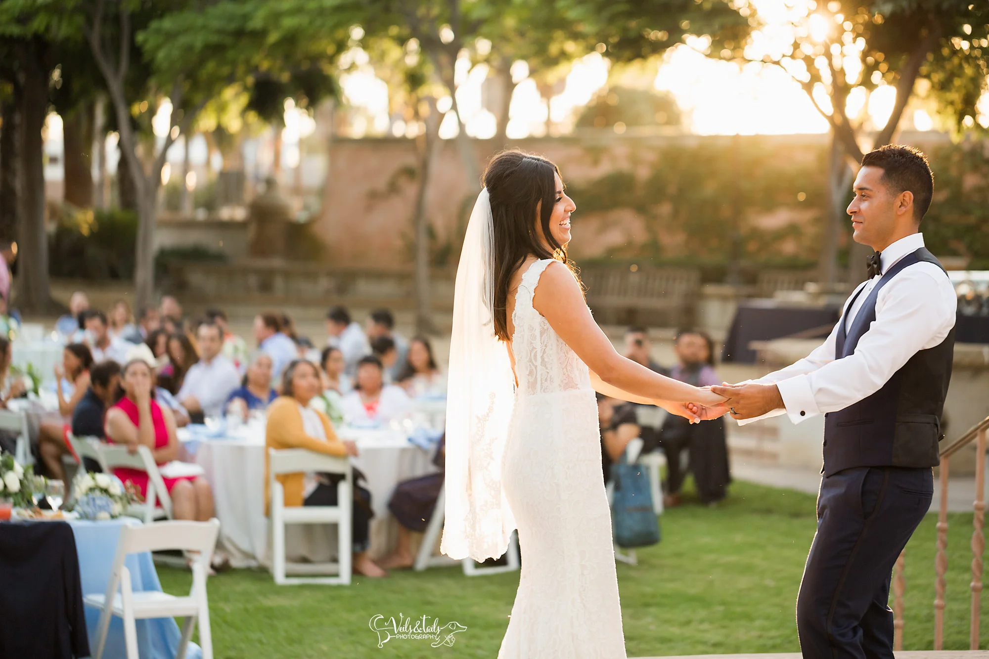 Chase Palm Park Wedding Reception