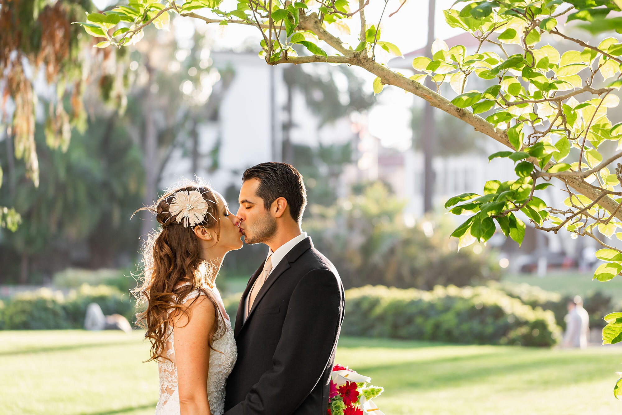 Santa Barbara Courthouse elopement wedding photography