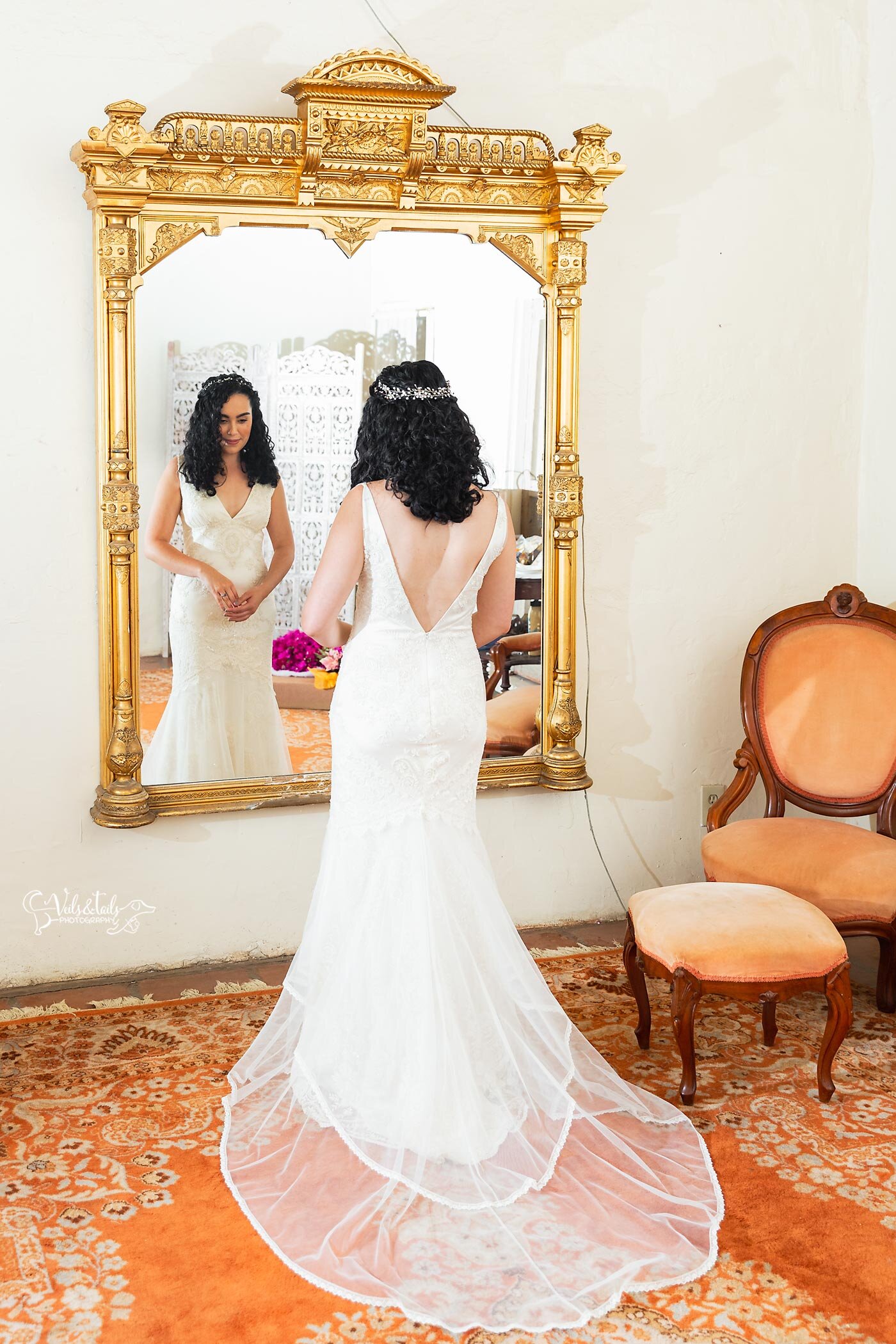 Mirror bride, central coast wedding photographer