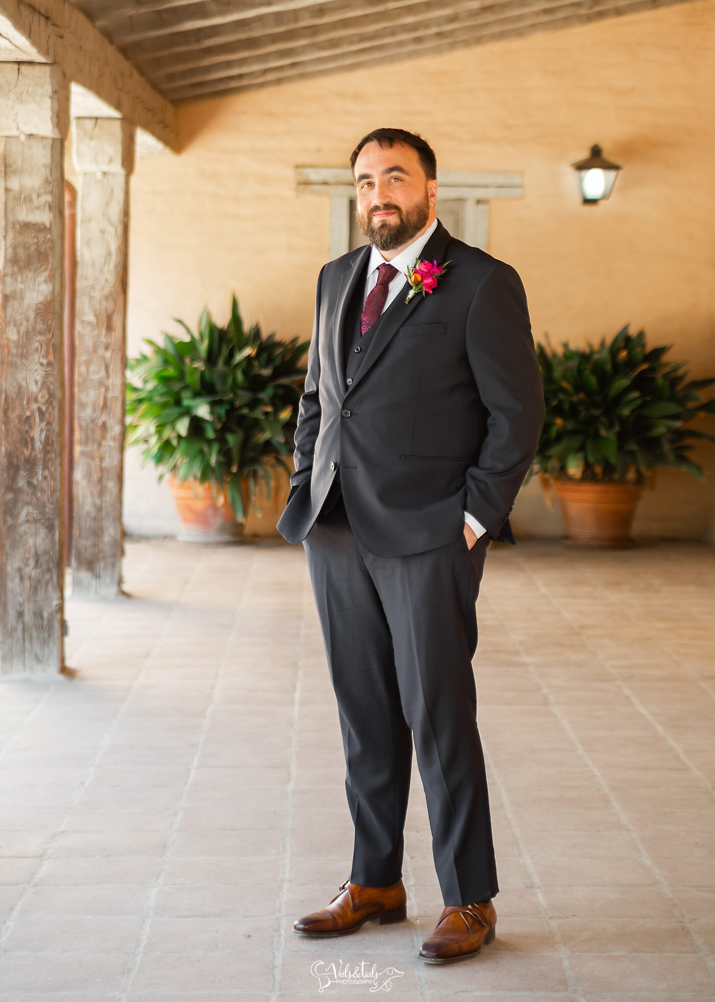 groom portrait, Santa Barbara wedding photography