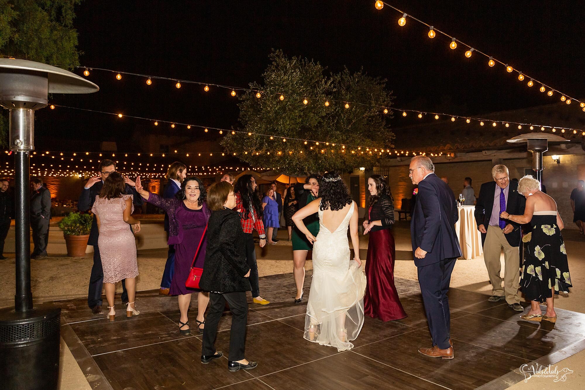 Santa Barbara Historical Museum reception dance floor photography