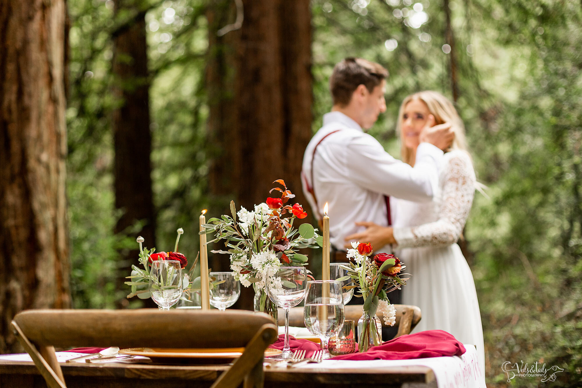 styled bay area boho wedding photography design