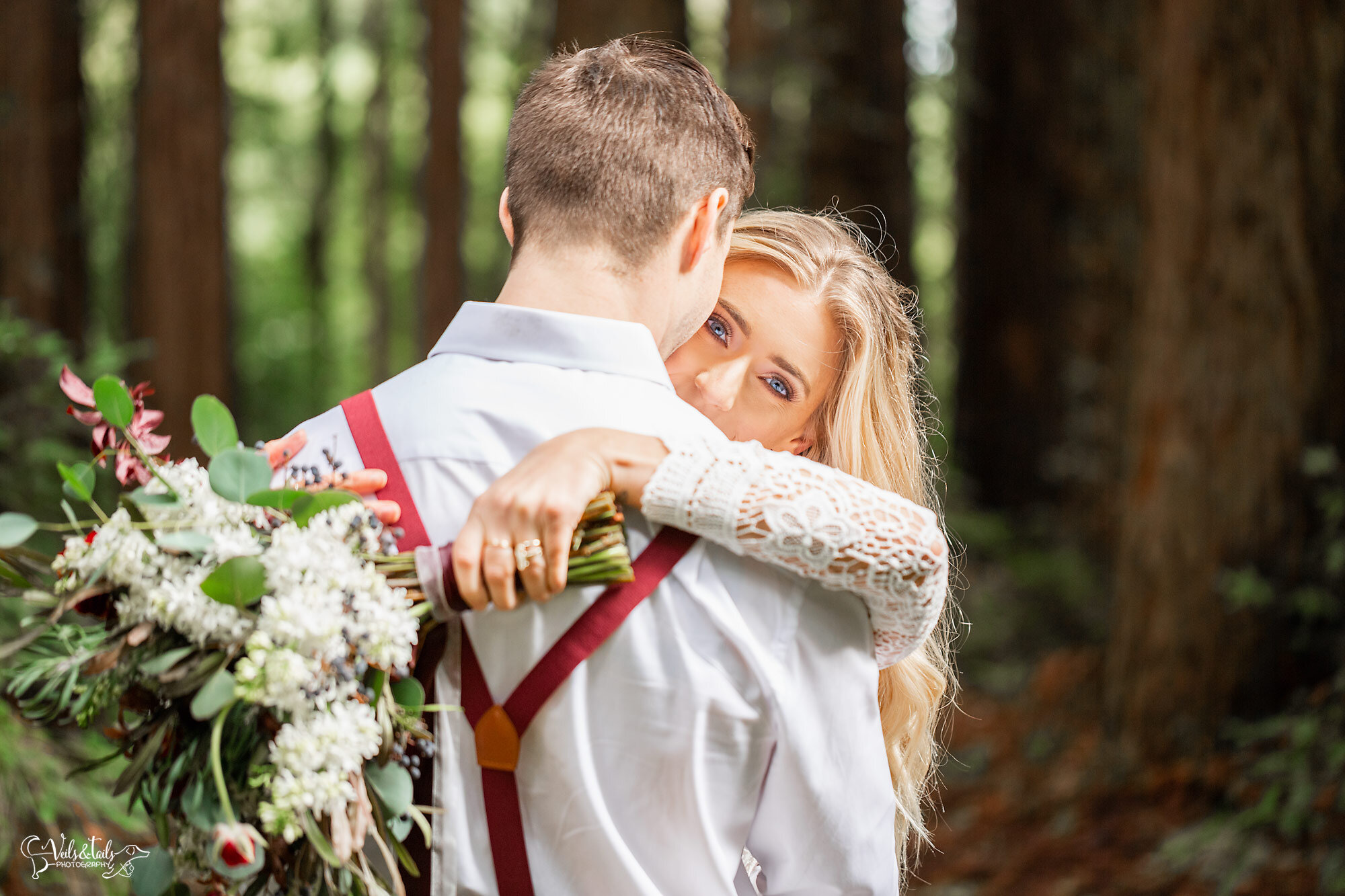 styled san francisco boho elopement photography