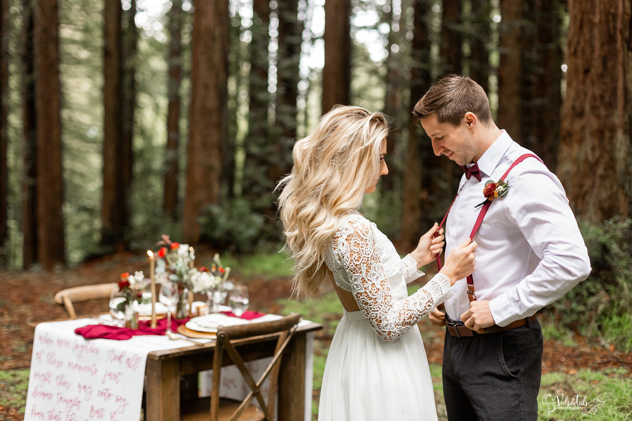 Styled Redwood Elopement - Oakland, California