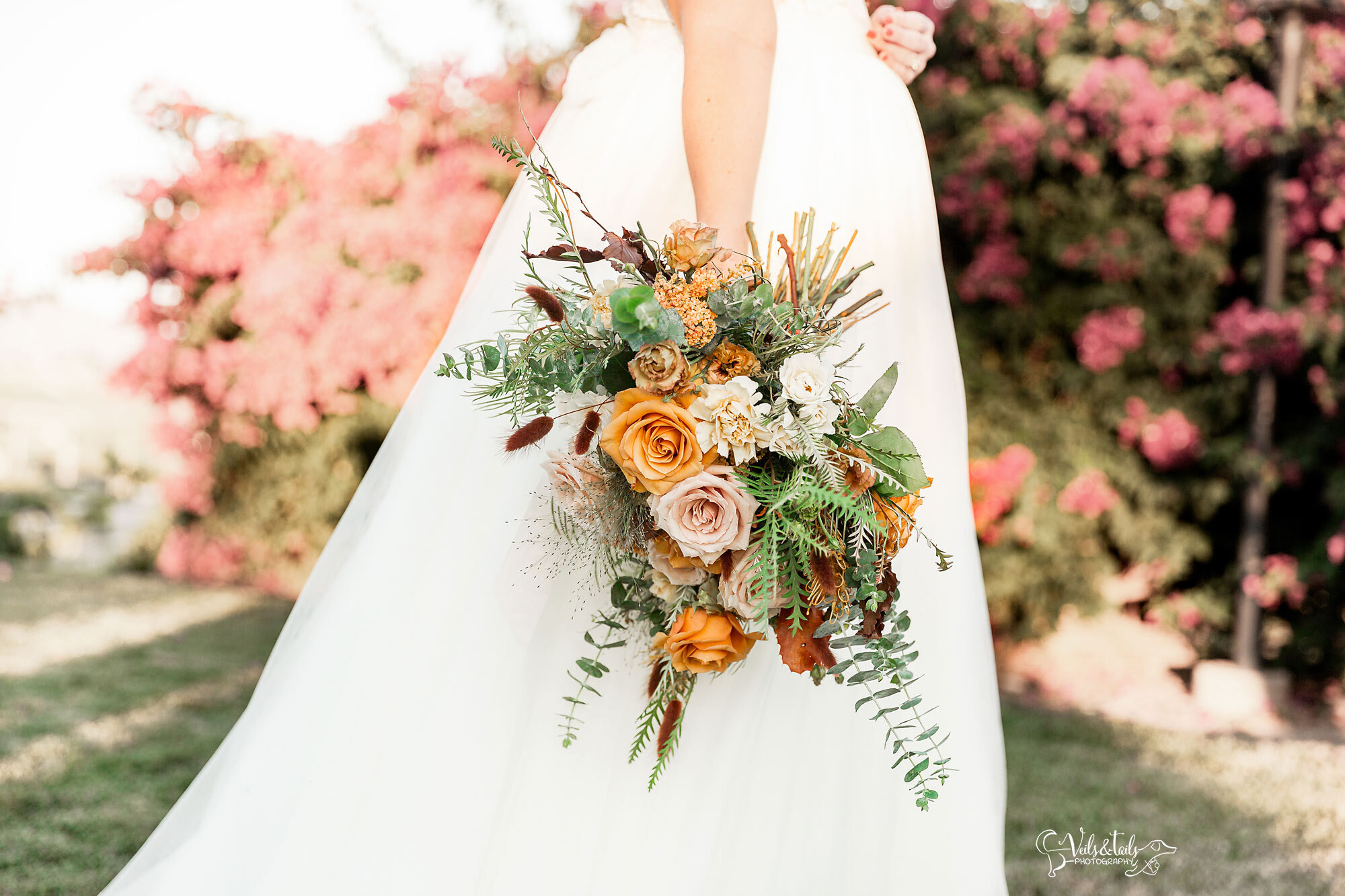 warm tones wedding details and bouquet, destination wedding photographer