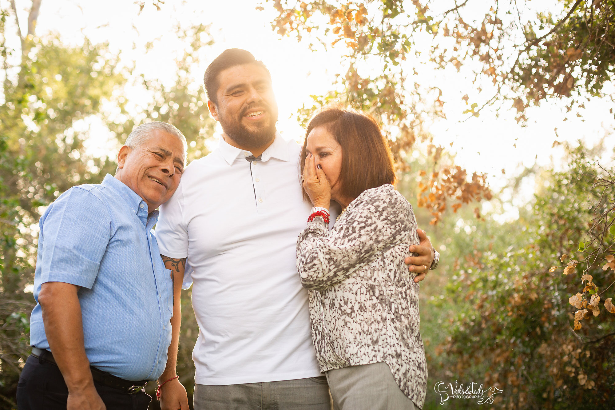 Southern California family photographer surprise baby announcement