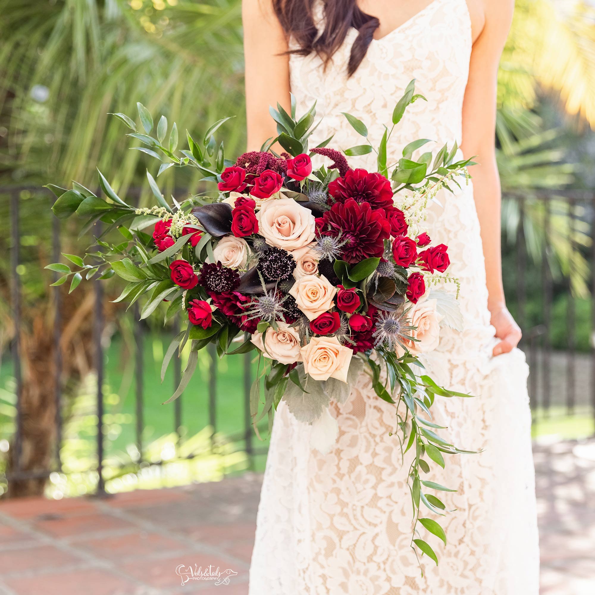 Santa Barbara wedding photography florist Alpha Floral
