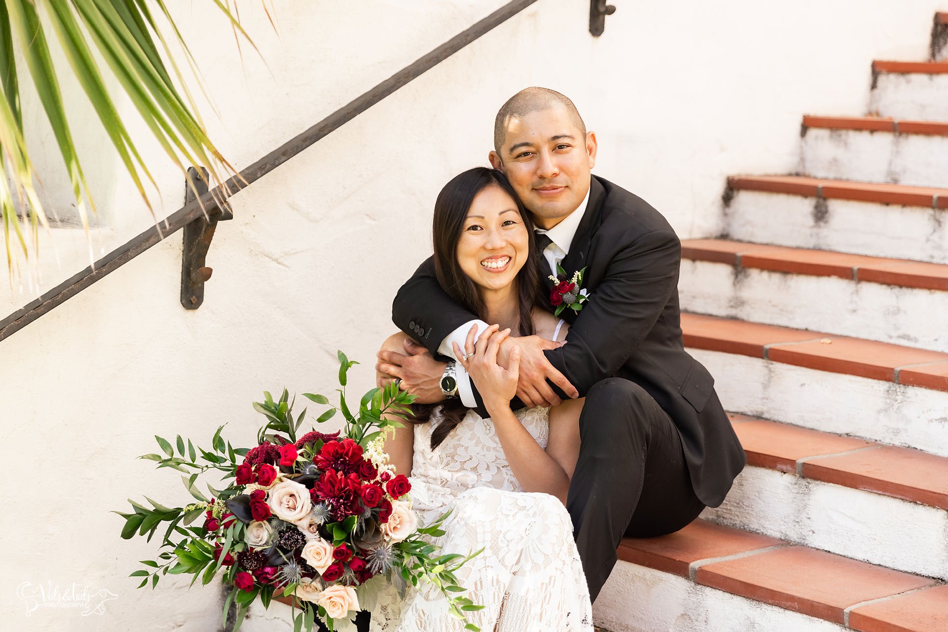 Santa Barbara wedding photographer and florals