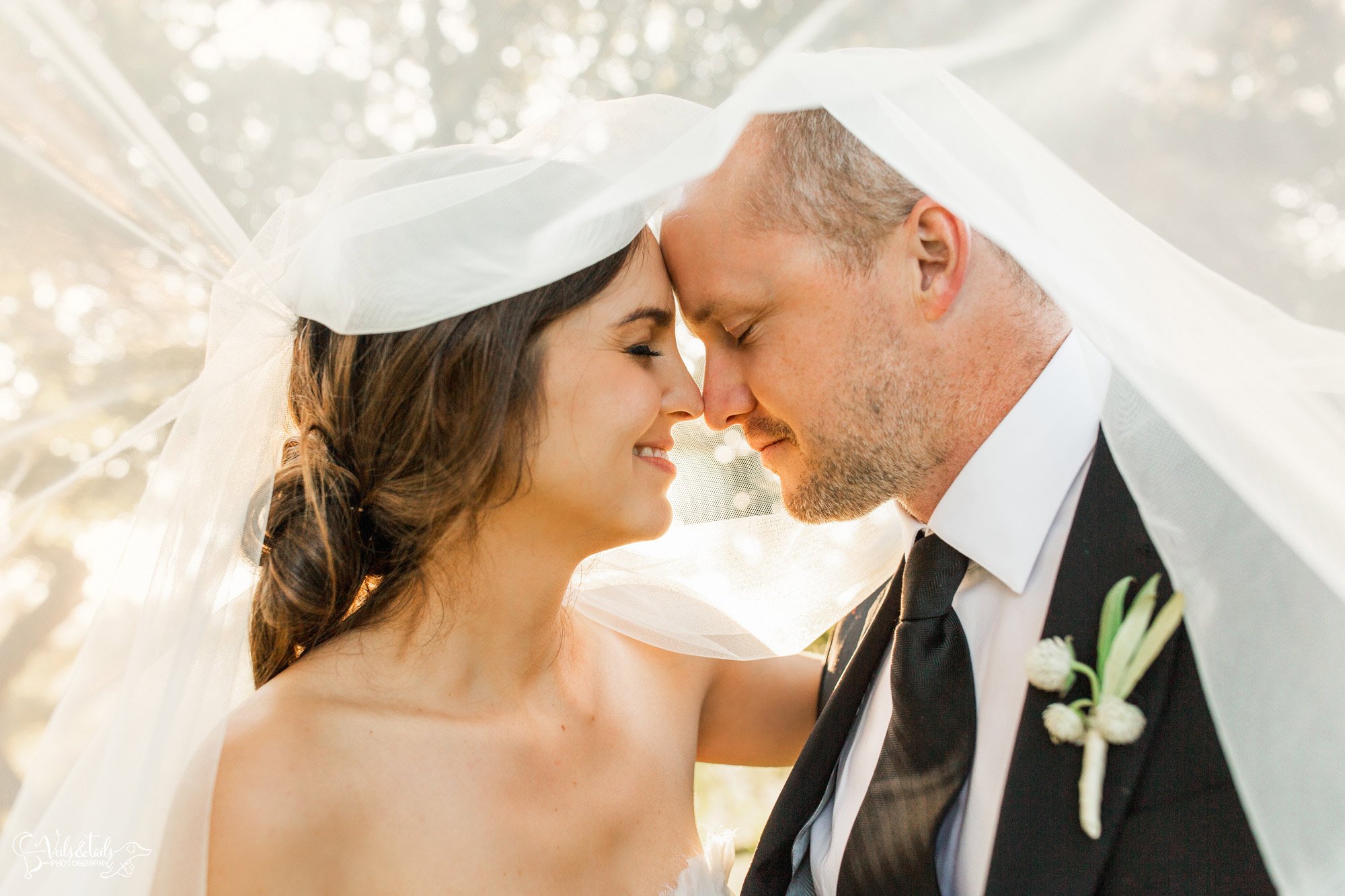 veil shot bride and groom wedding photography Santa Barbara