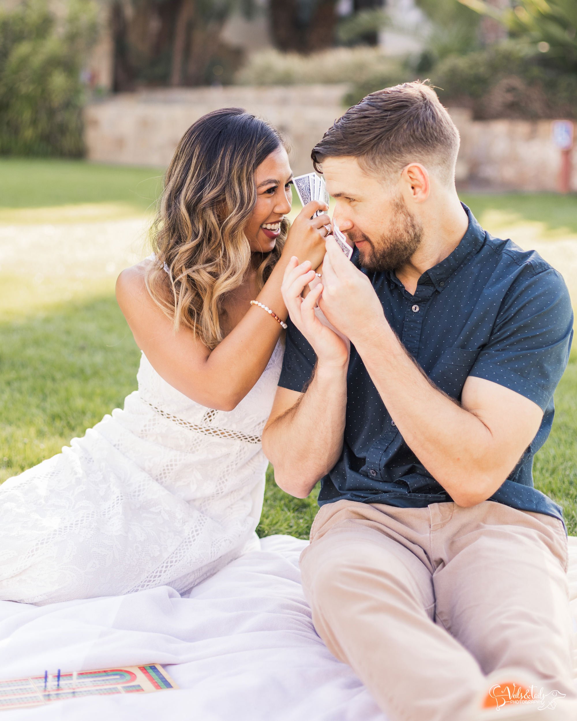 Santa Barbara engagement photographer picnic