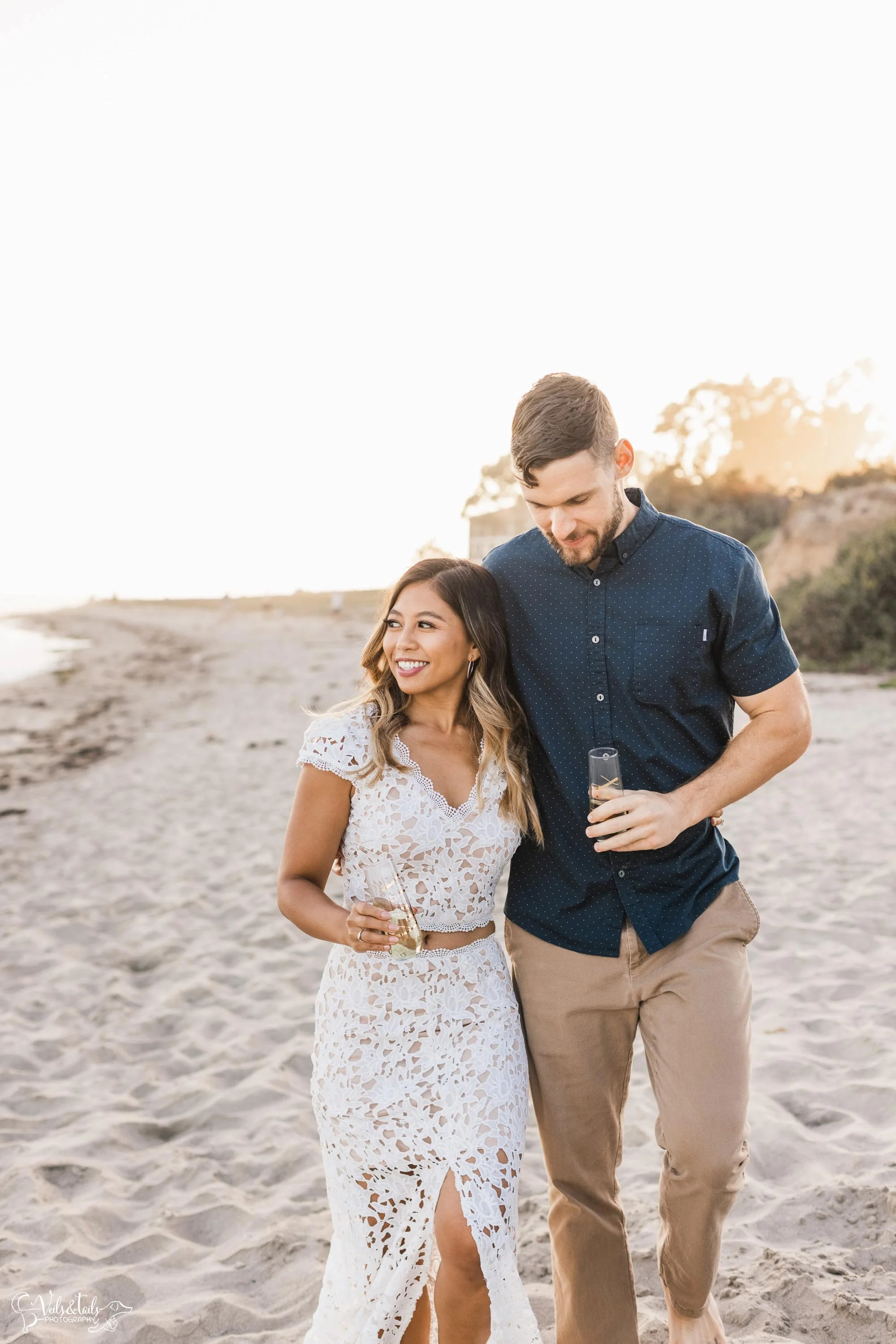 embellished bandeau cowl neck maxi dress in beige Palermo Snow Lovers and Friends Cassia notch catching the light with Color:Pure Black