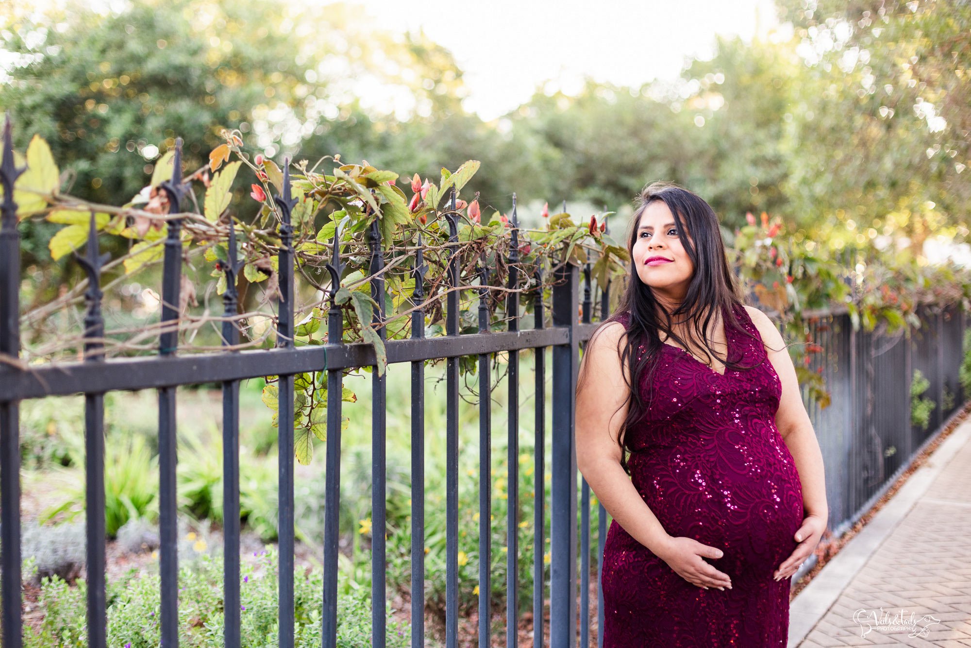 autumn maternity session photography Santa Barbara