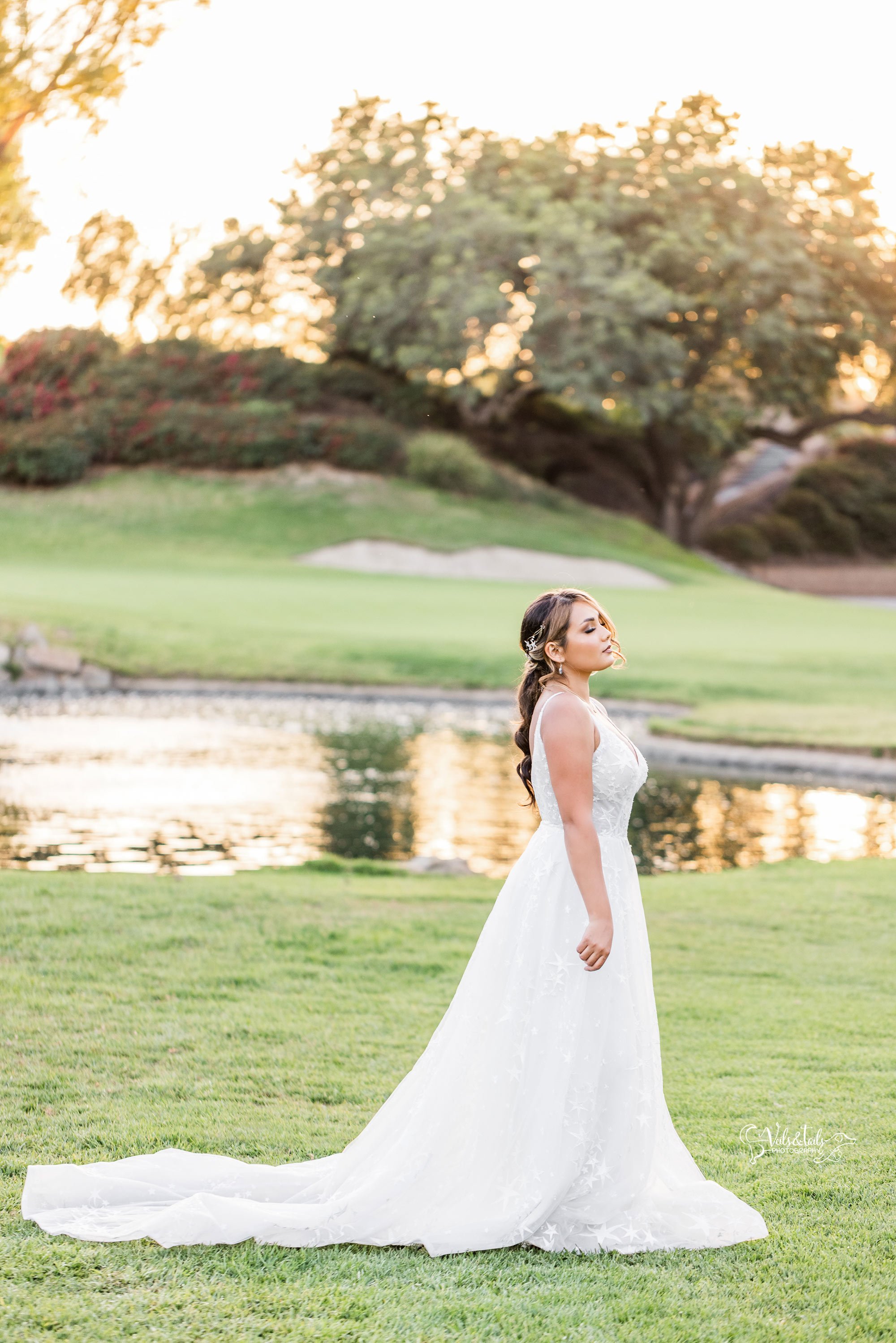 moon and stars themed wedding, Veils &amp; Tails Photography, South Hills Country Club photographer, Santa Barbara