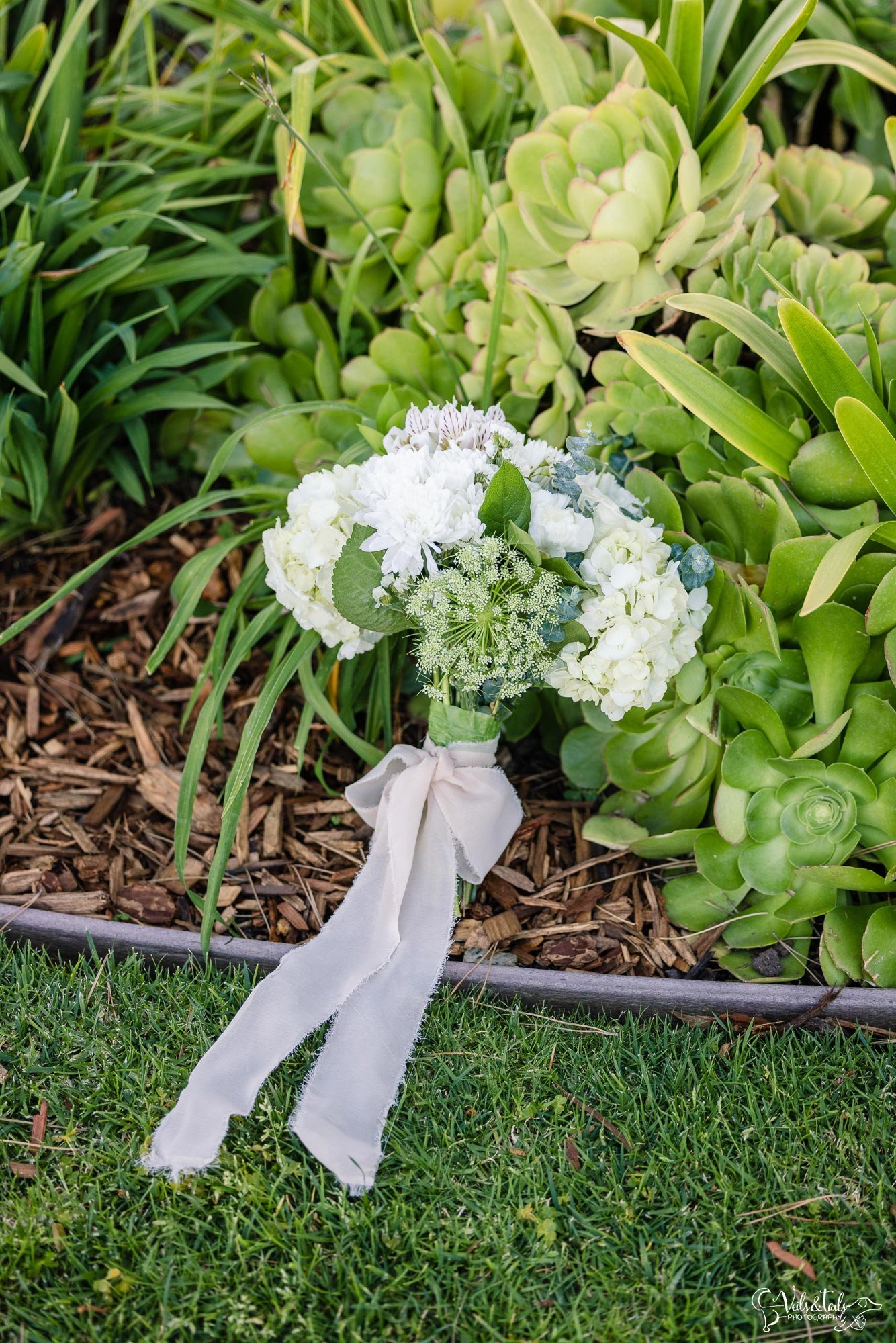 Santa Barbara wedding photographer bouquet