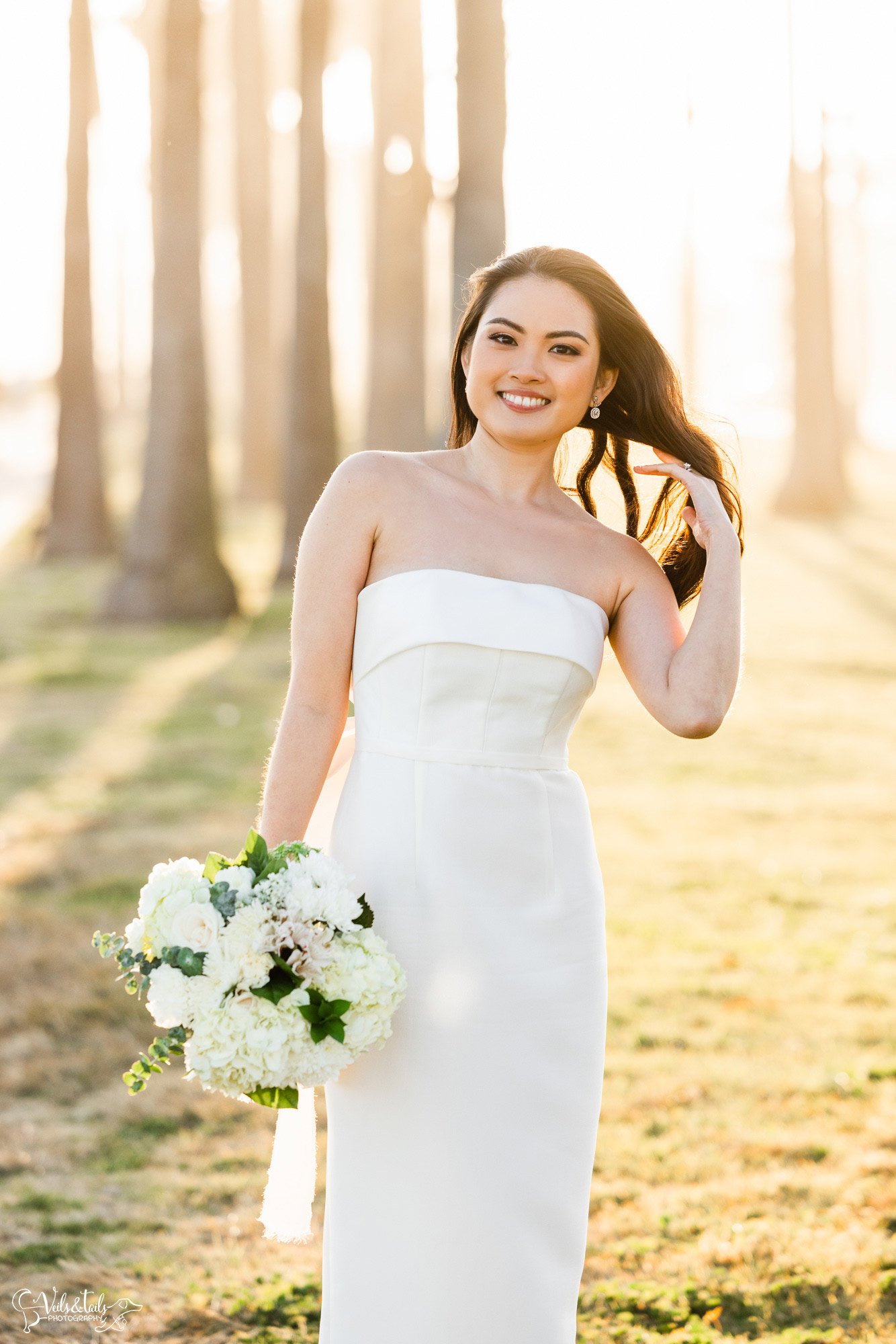 Santa Barbara wedding photographer bridal portrait