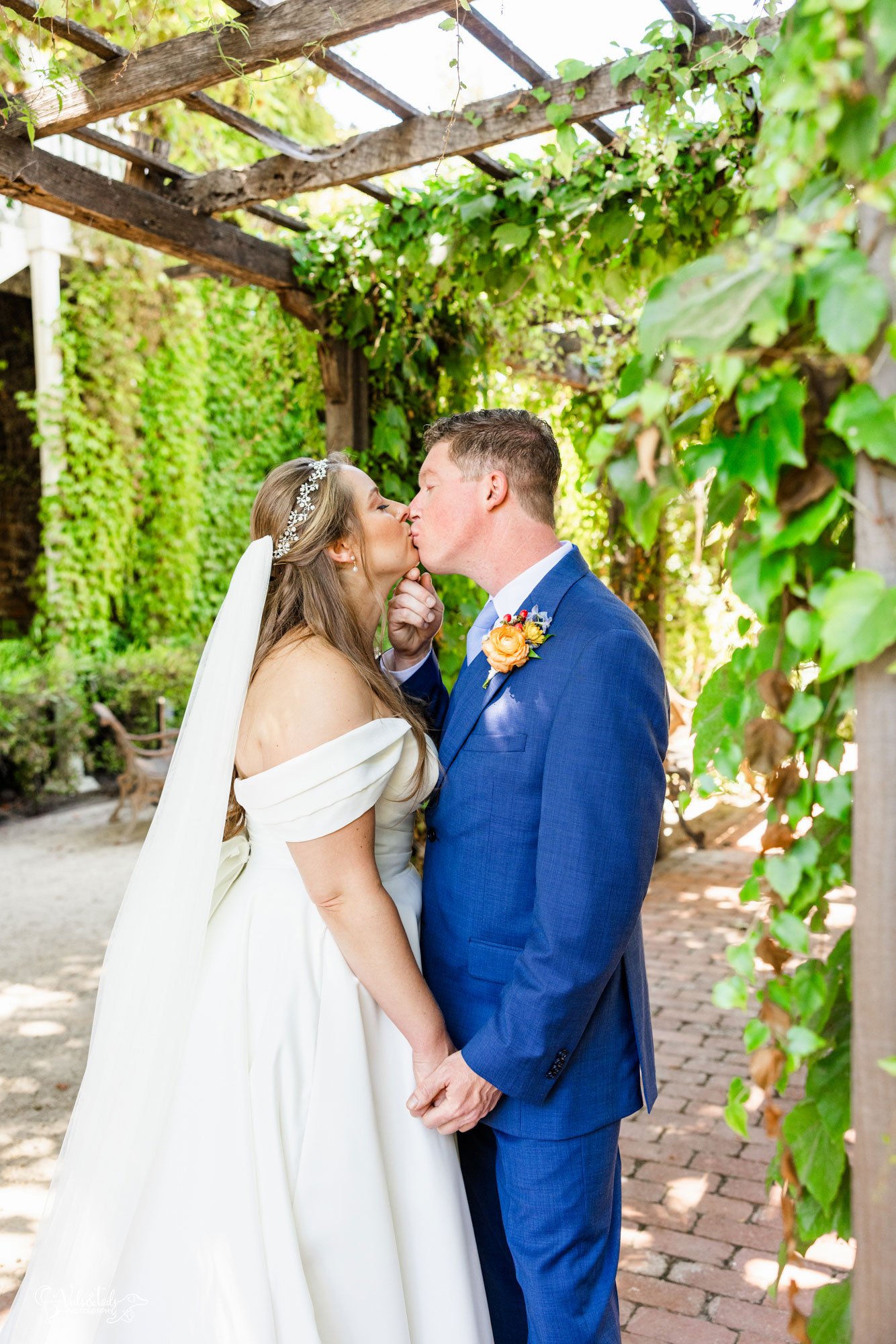 1880 Union Wedding portraits by Veils & Tails Photography