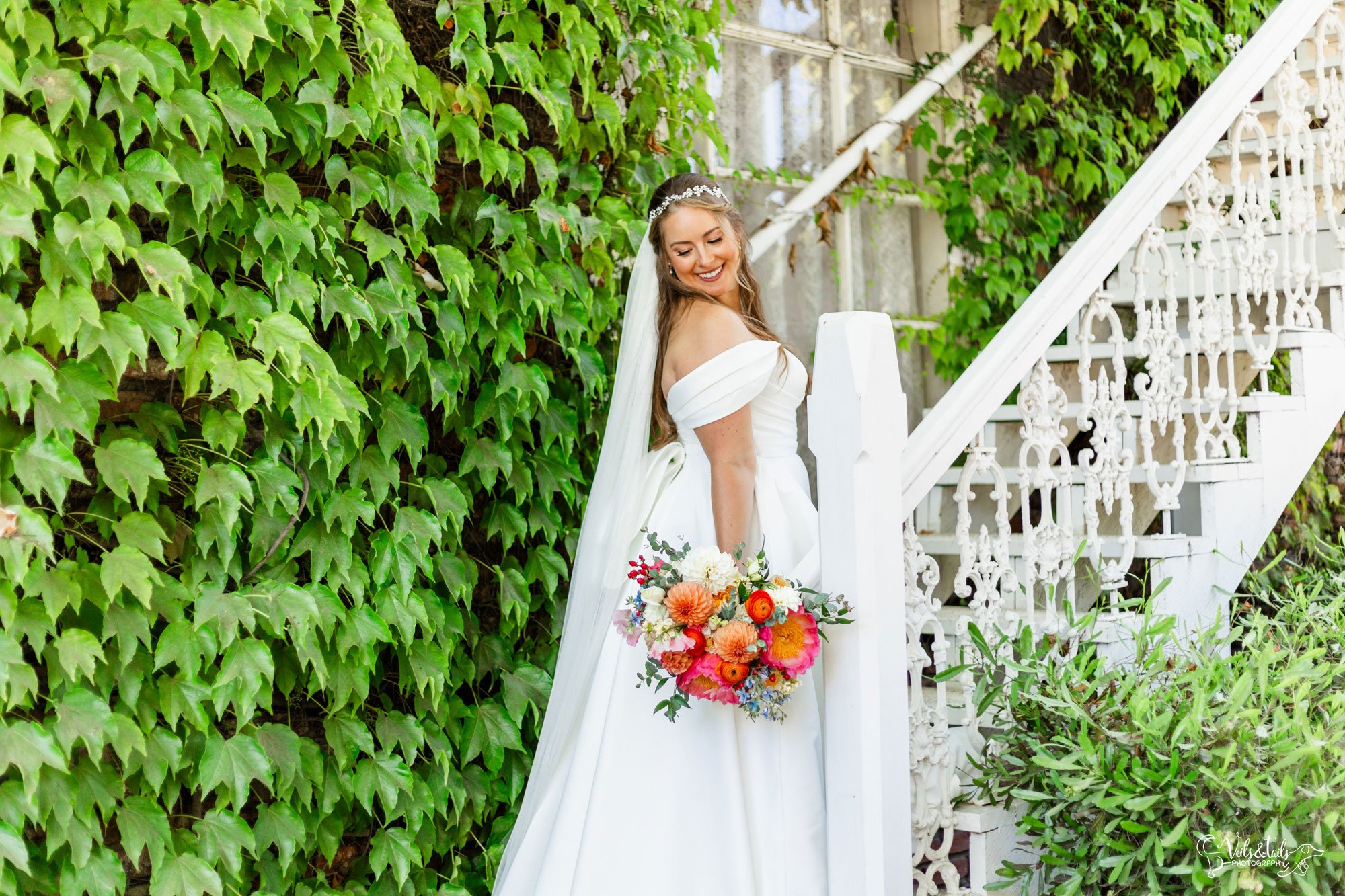 1880 Union Wedding portraits by Veils & Tails Photography