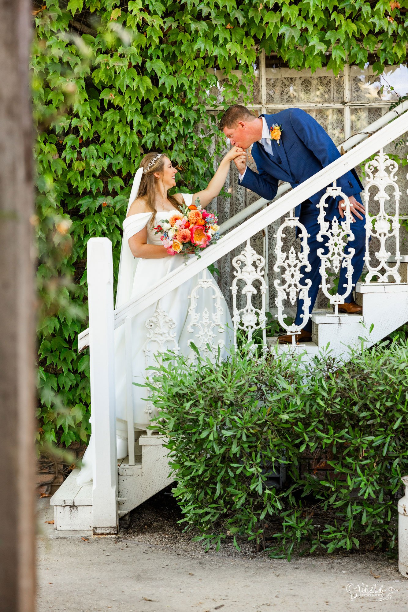 1880 Union Wedding portraits by Veils & Tails Photography