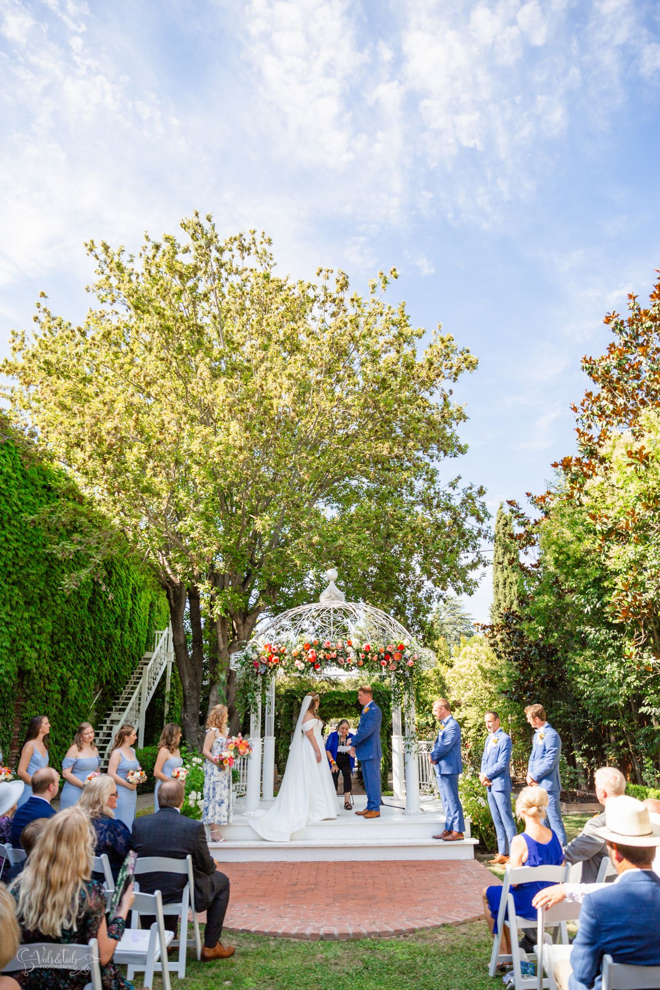 1880 Union Wedding ceremony by Veils & Tails Photography
