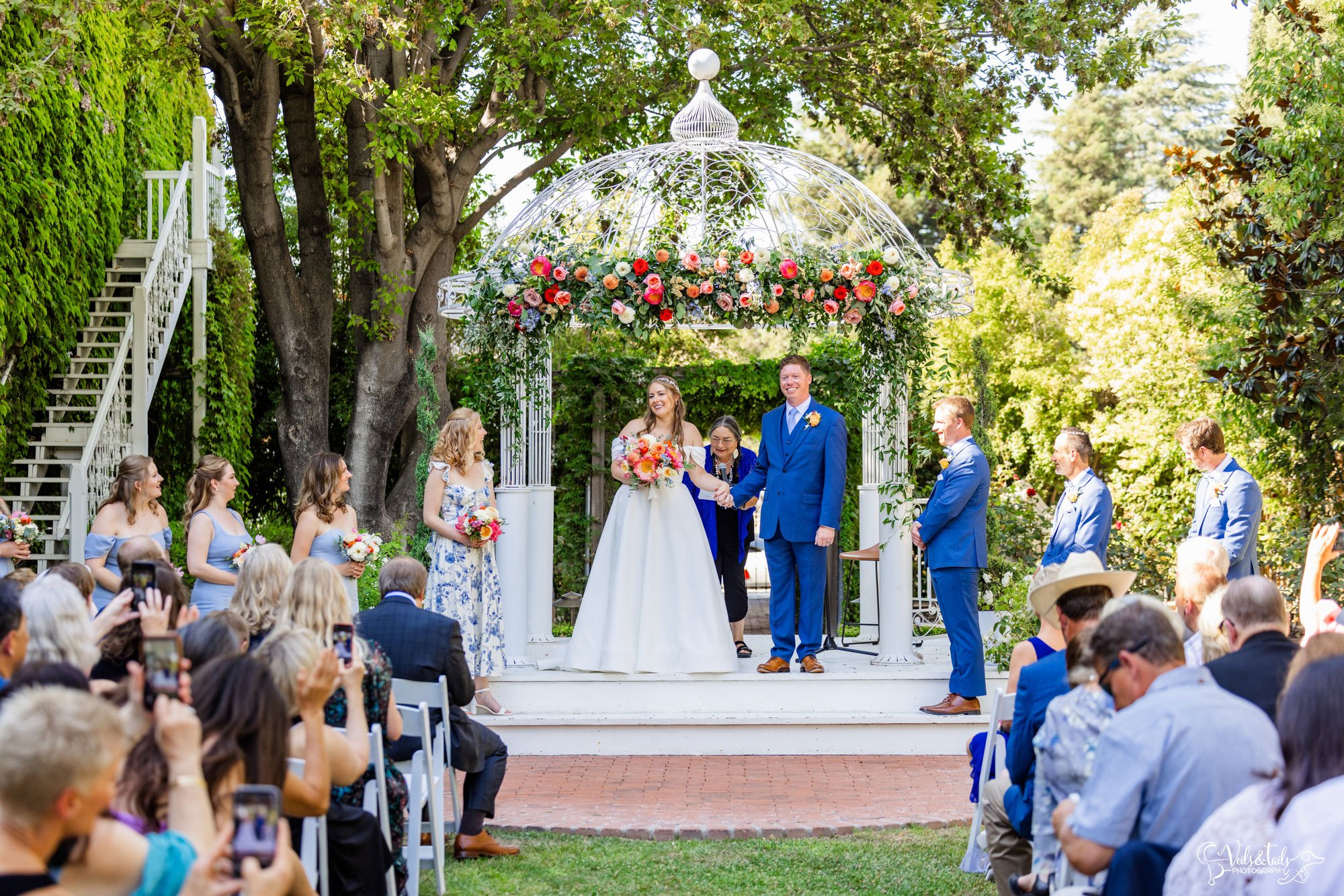 1880 Union Wedding ceremony by Veils & Tails Photography