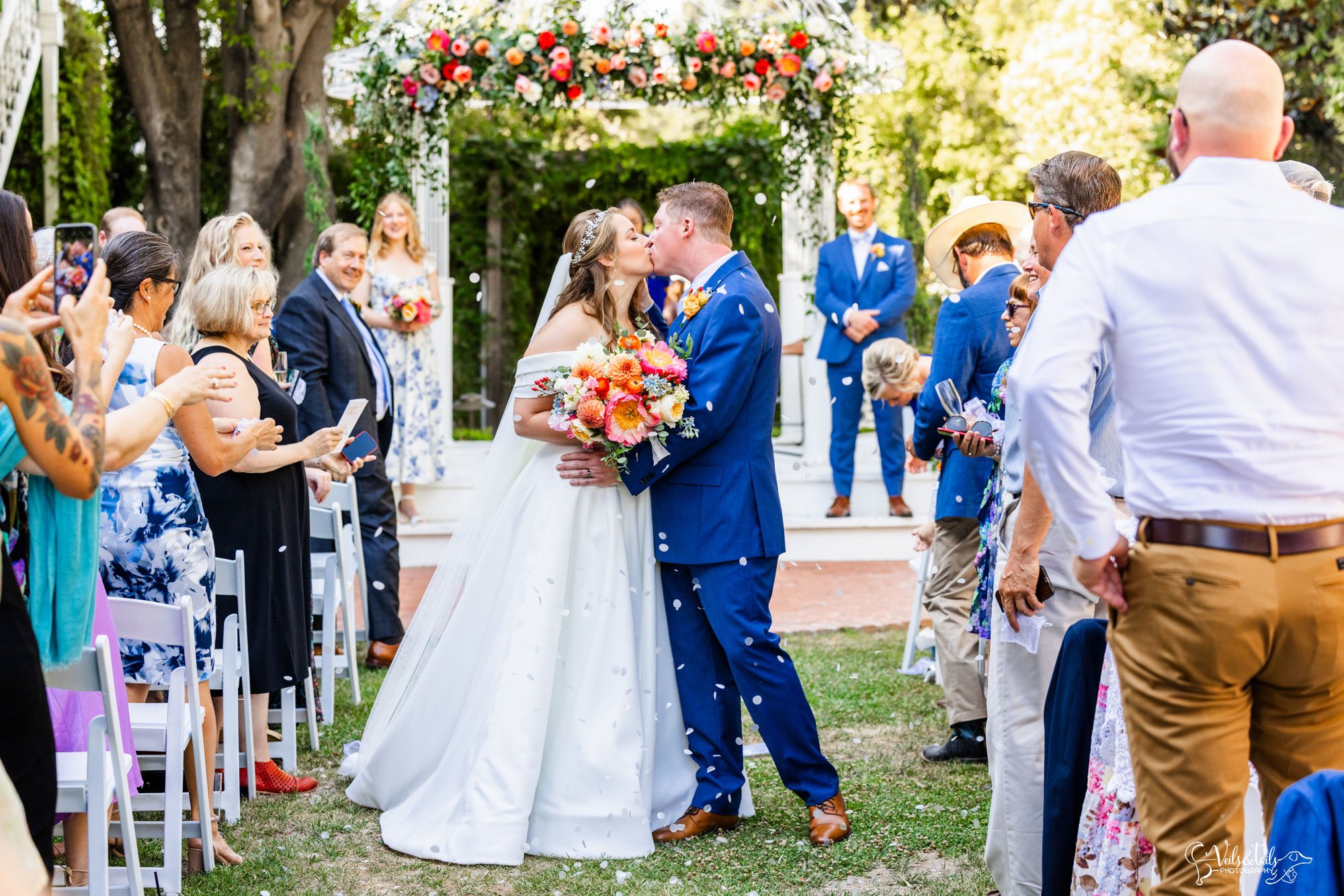 1880 Union Wedding ceremony by Veils & Tails Photography