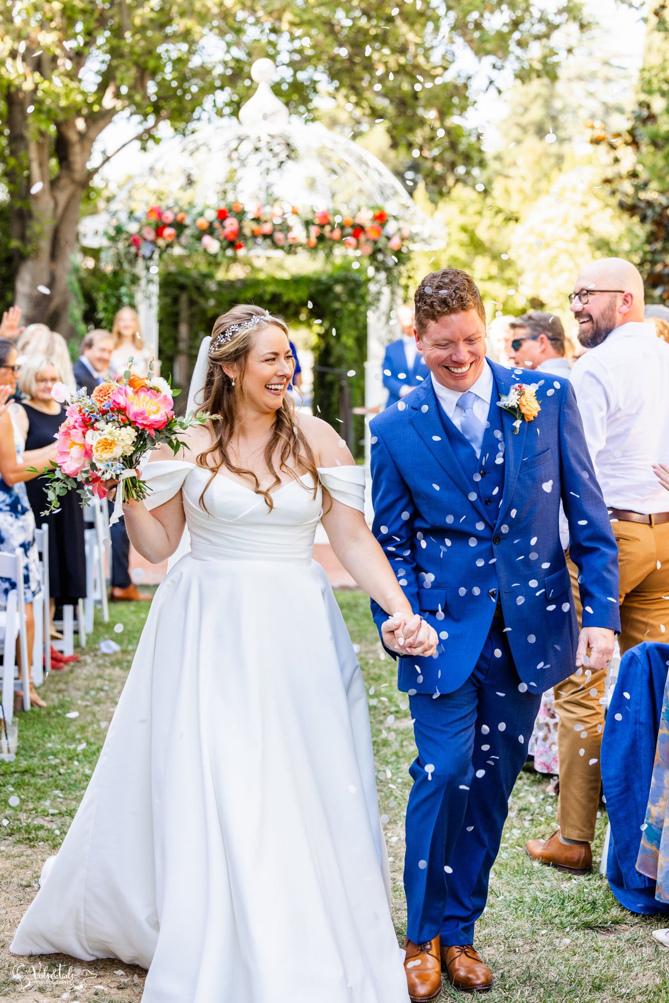 1880 Union Wedding ceremony by Veils & Tails Photography