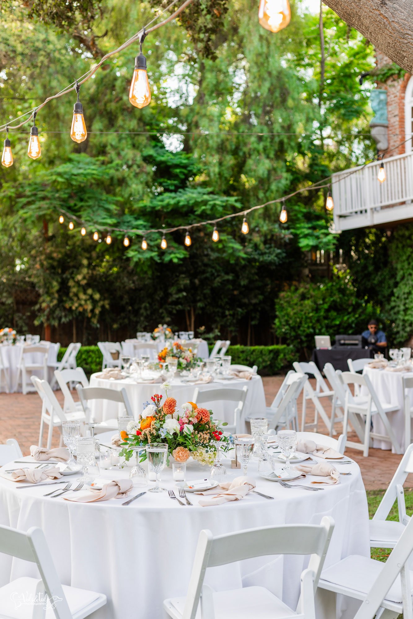 1880 Union Wedding reception details by Veils & Tails Photography