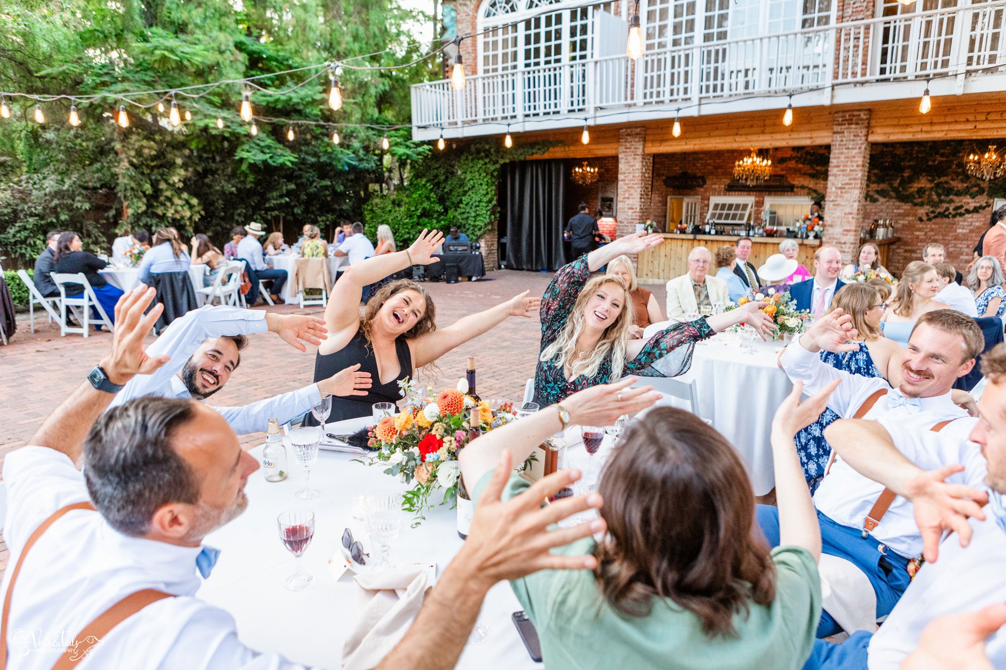 1880 Union Wedding reception by Veils & Tails Photography