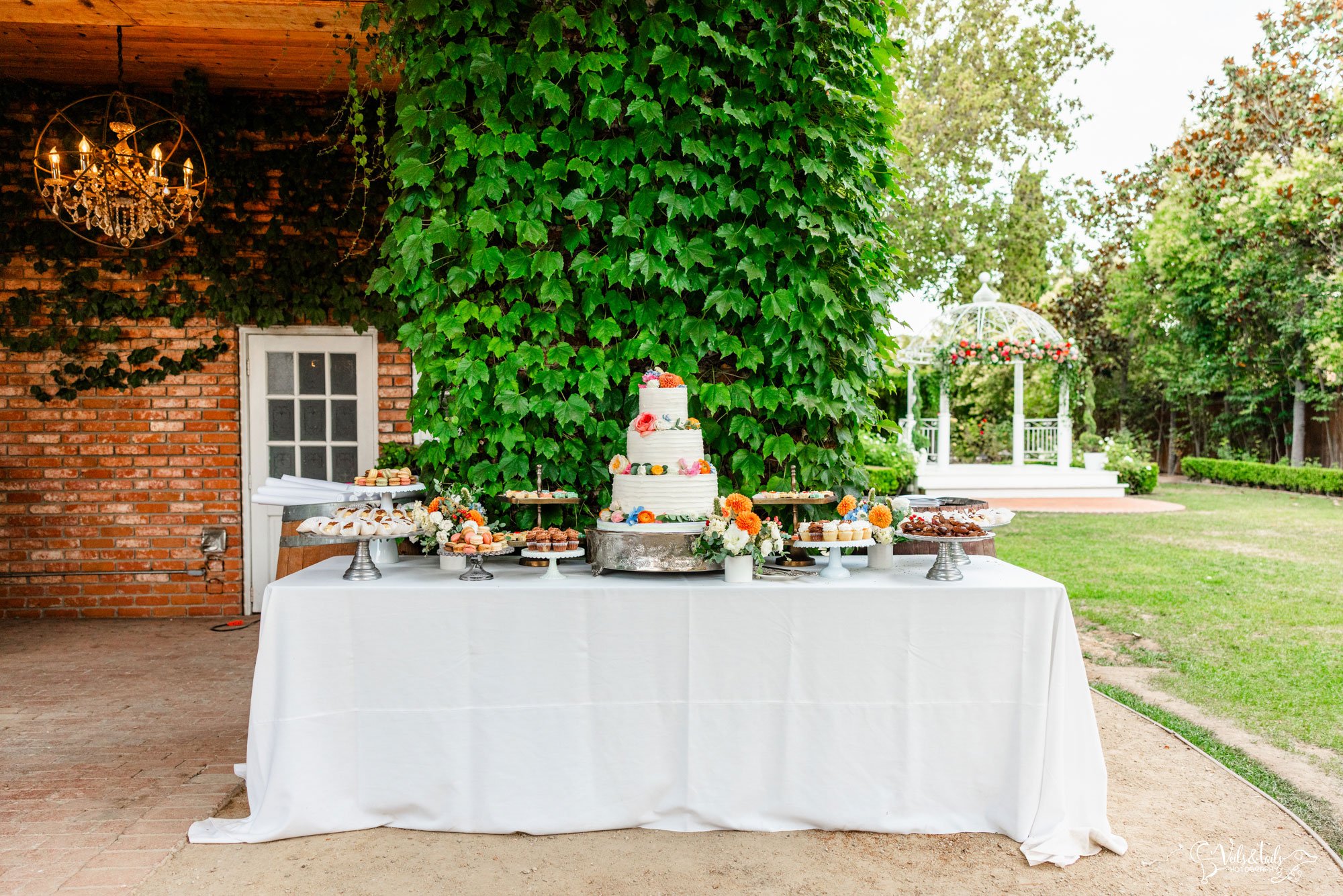 1880 Union Wedding reception details Veils & Tails Photography