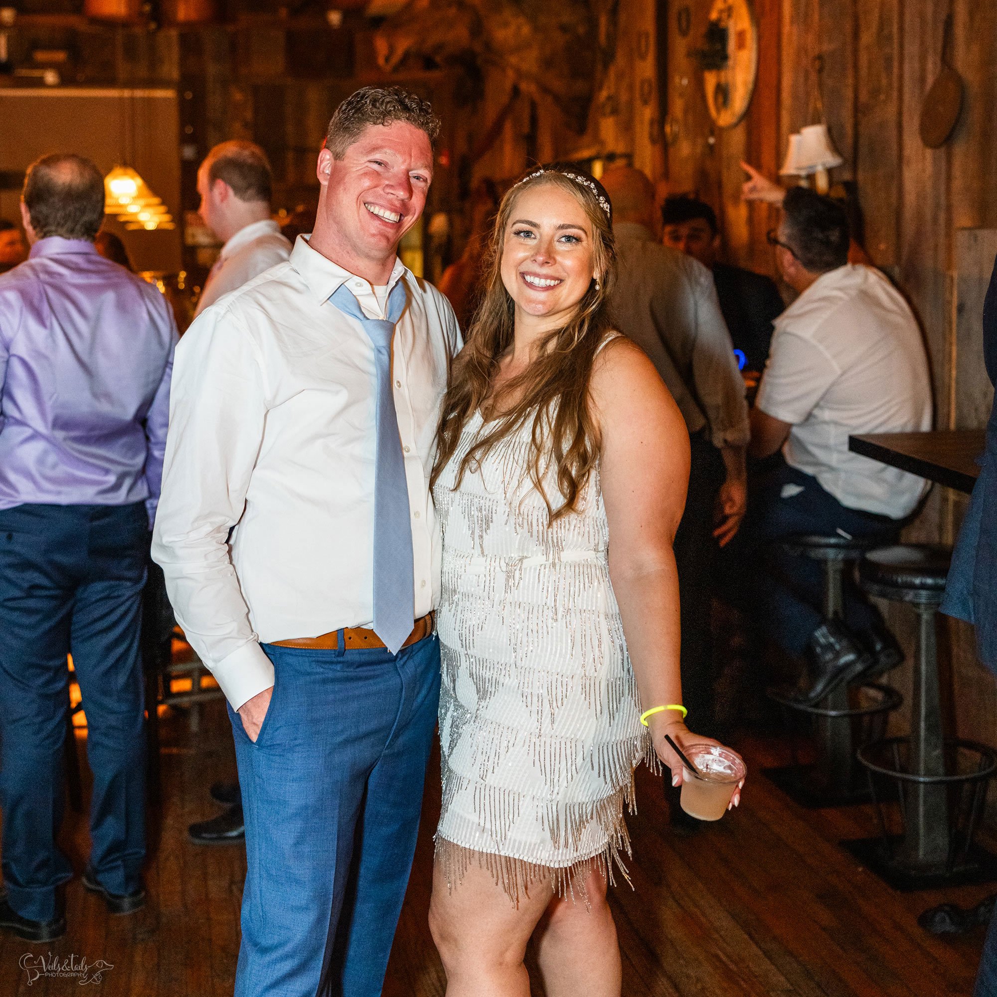 1880 Union Wedding saloon by Veils & Tails Photography