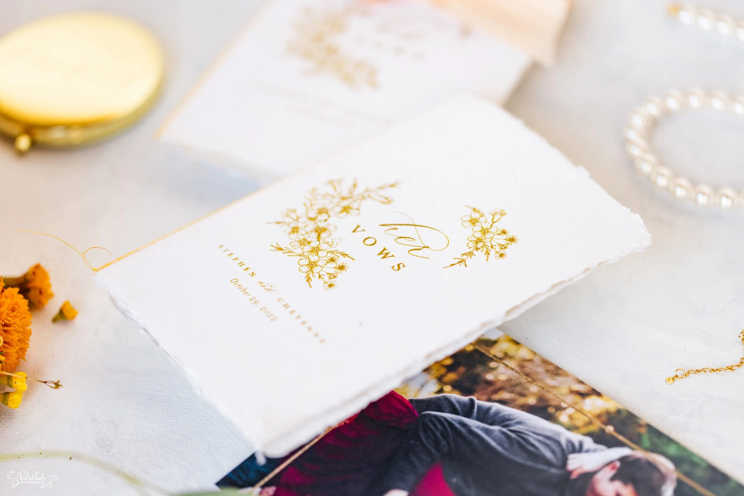 joyful Santa Barbara Wedding Photographer Courthouse flatlay details