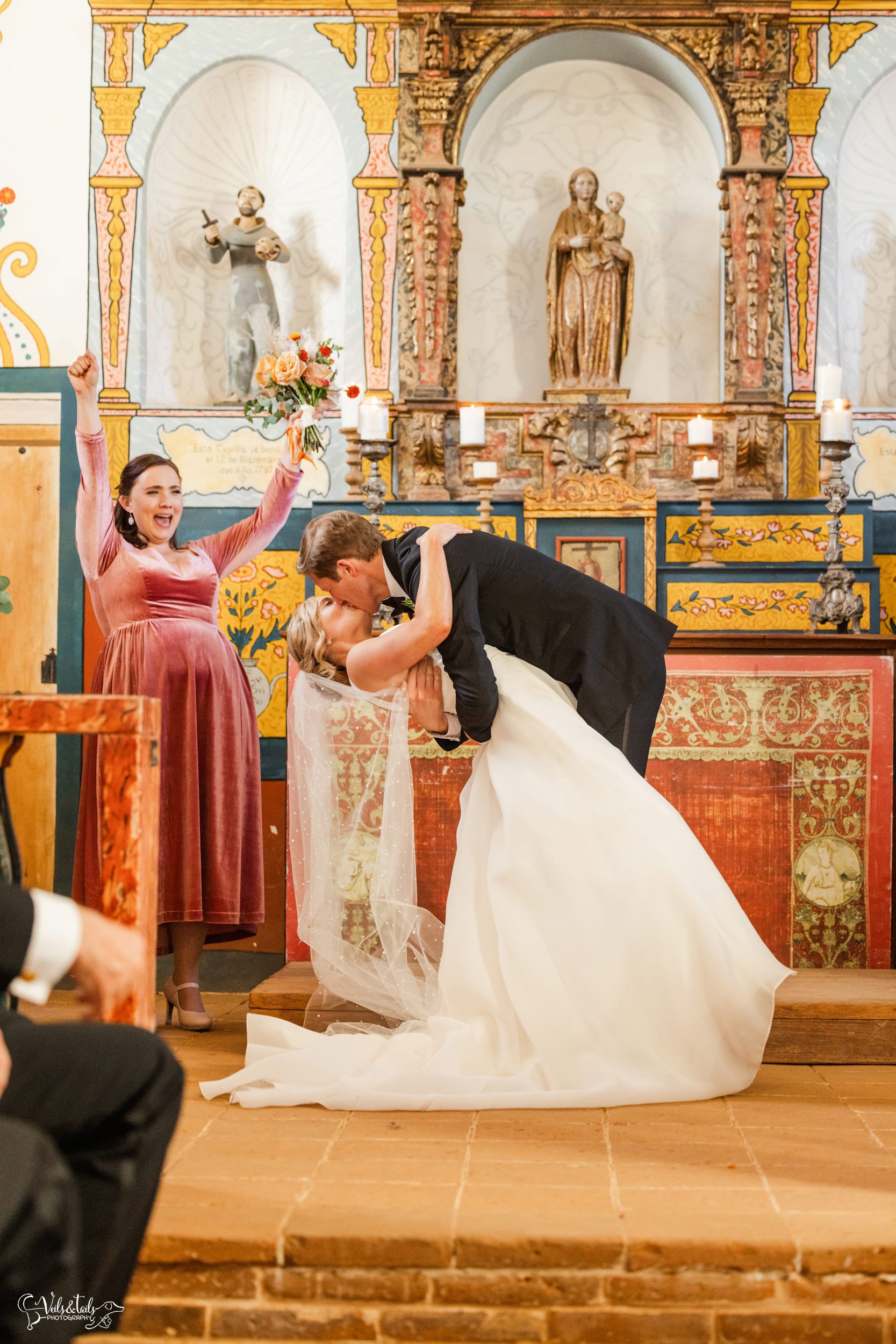 timeless Santa Barbara Presidio Wedding Photographer