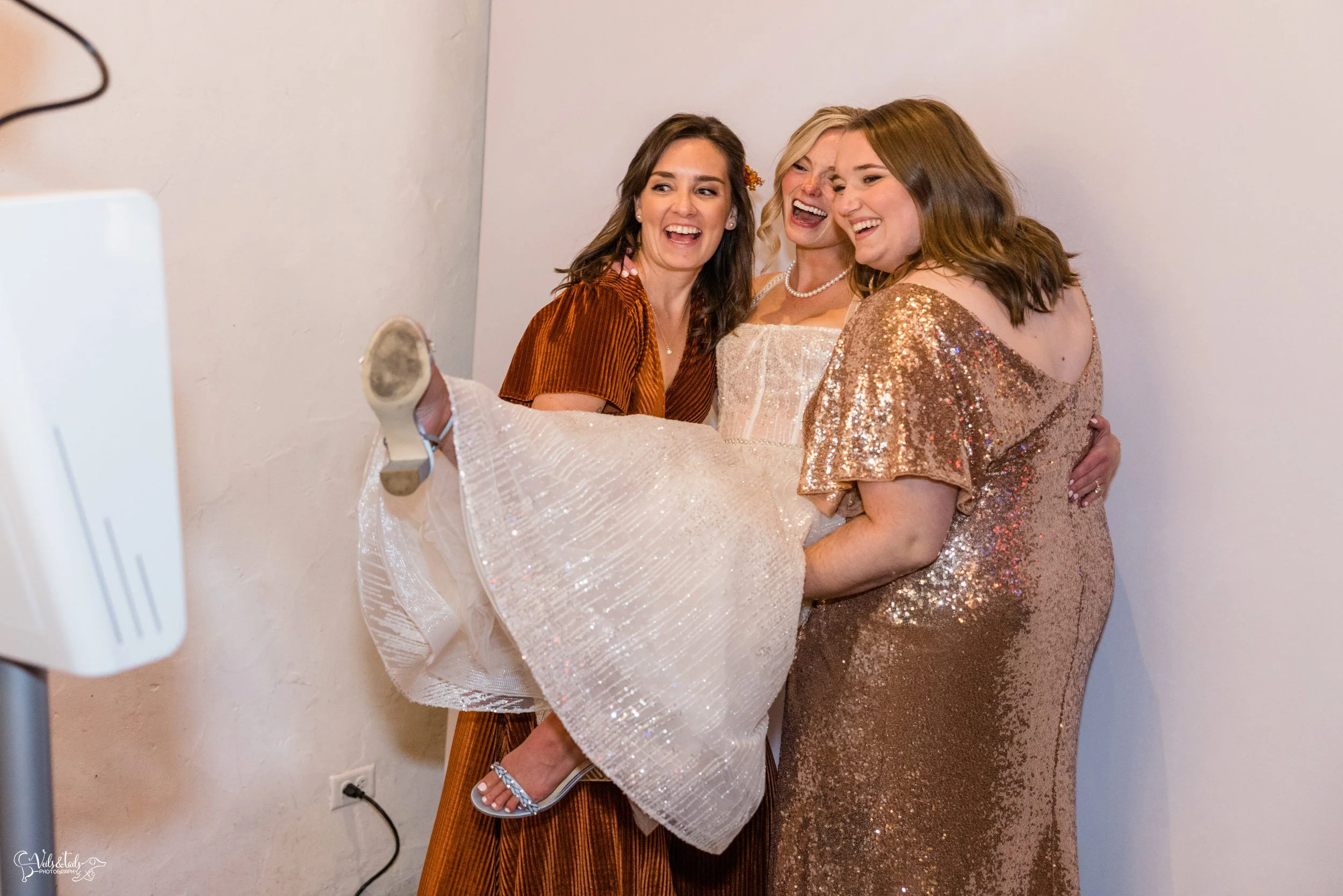 Santa Barbara Wedding Photographer reception El Paseo fun