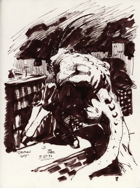Demon Guy by Scott Hampton