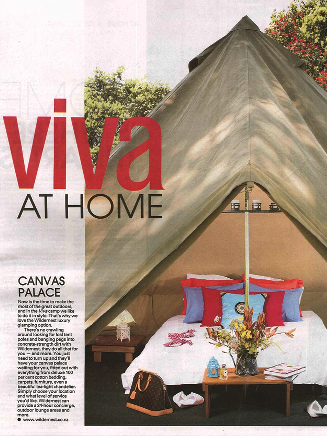 WILDERNEST IN THE VIVA MAGAZINE