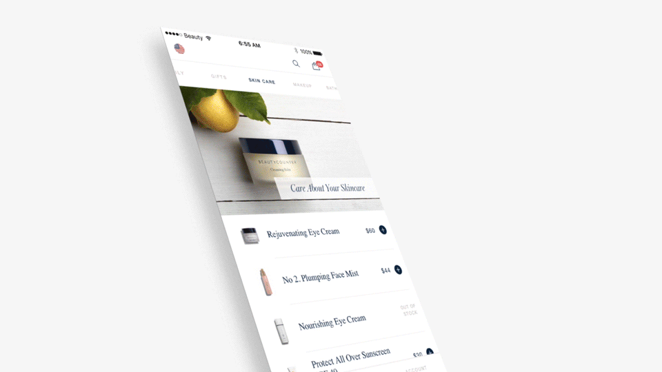 Consultants can quickly find the products their customers are looking for in the catalogue.