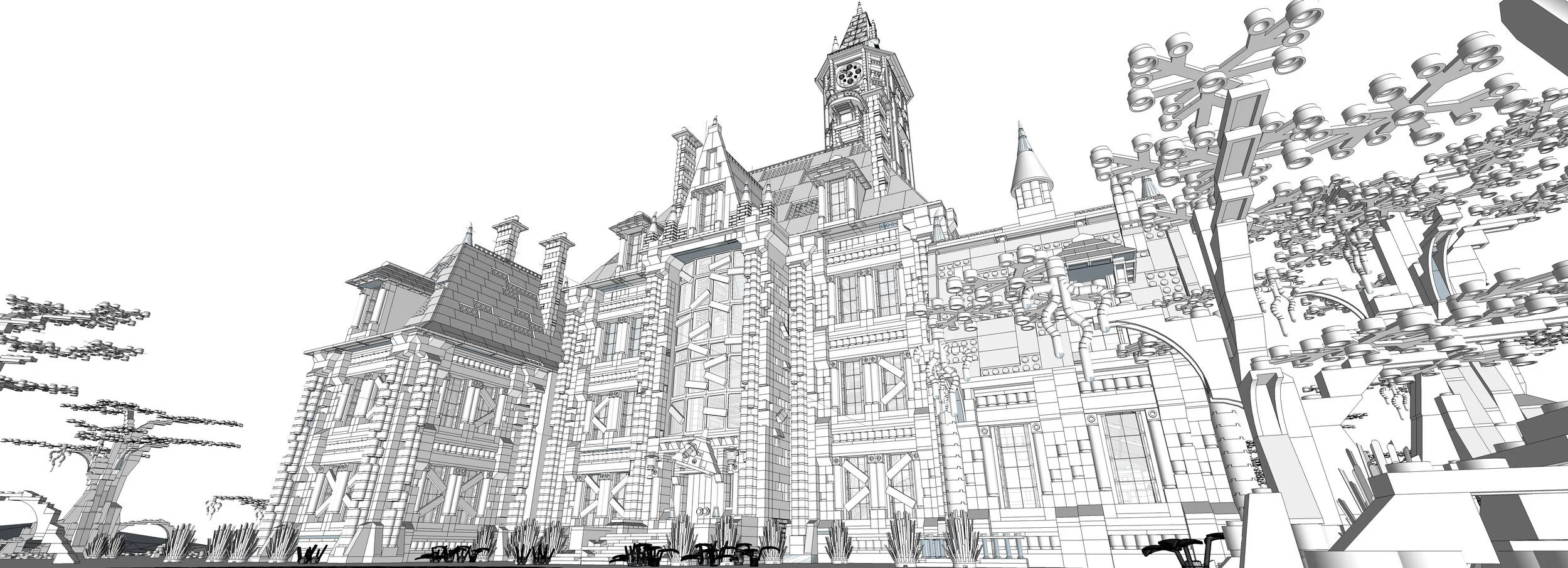 scooby doo grimsley mansion