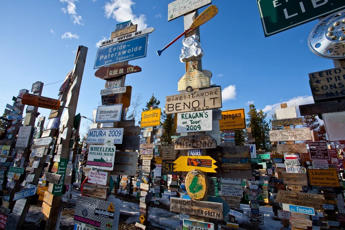 Watson Lake - Signpost Park