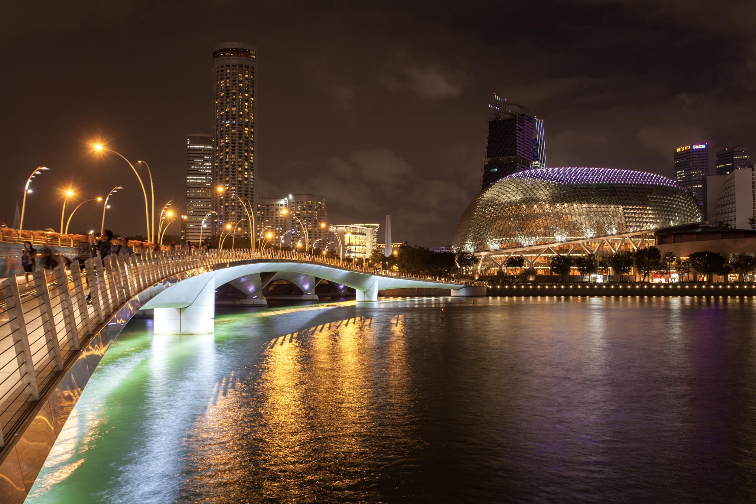 The Recently Opened Jubilee Pedestrian Bridge