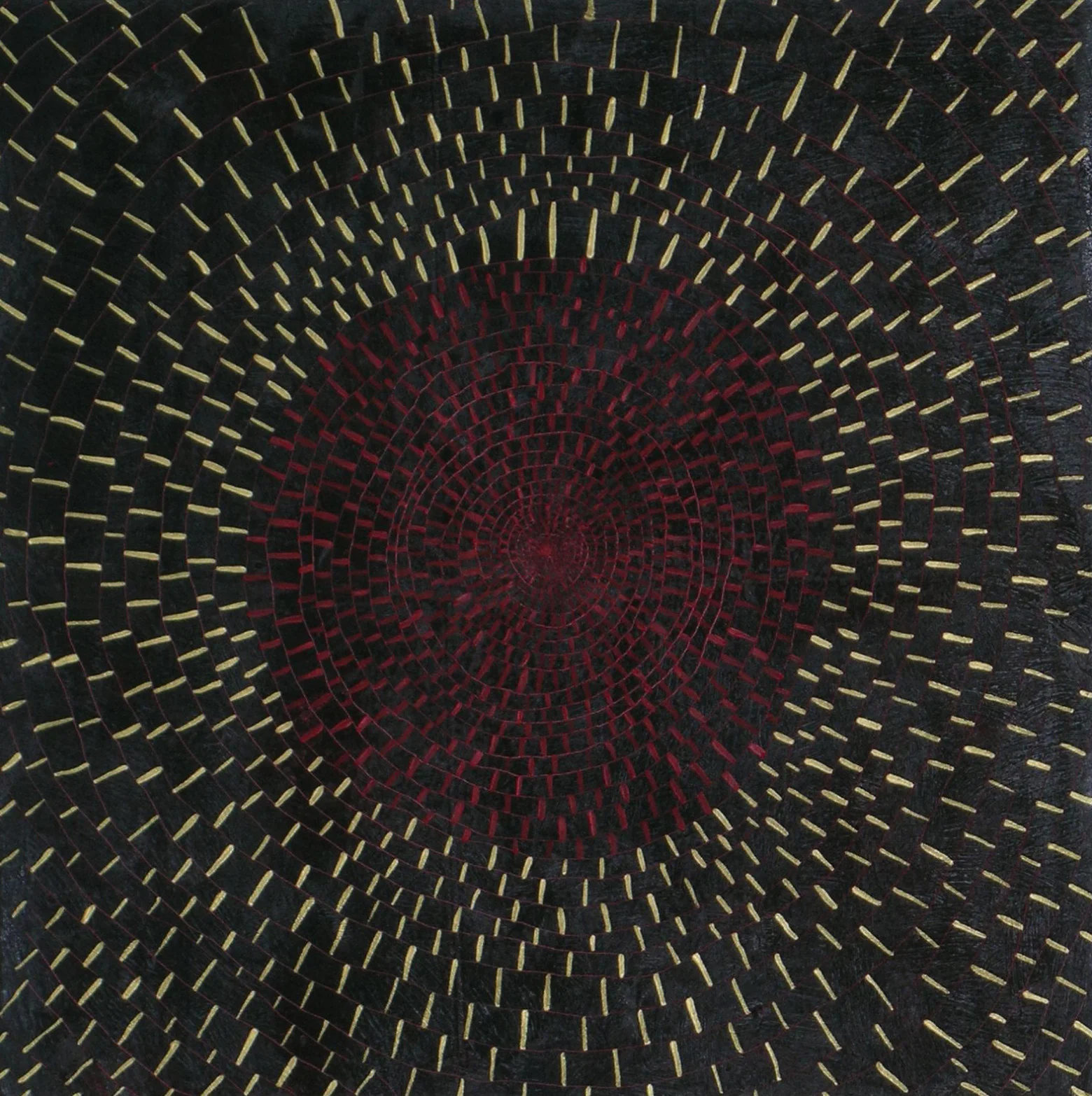  Natura mínima VI 2008  Oil on wood / 40x40cm 