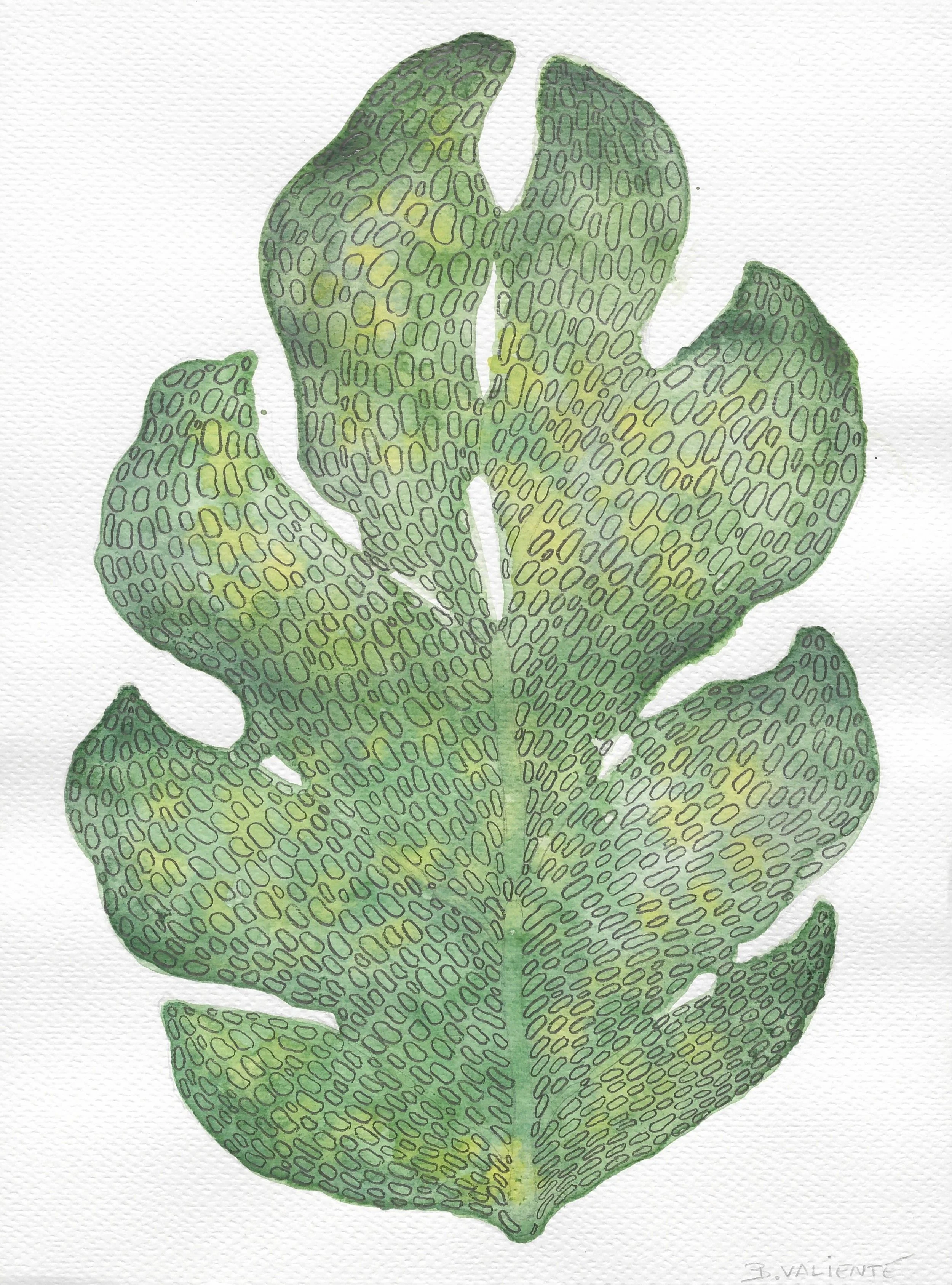  Organism II 2019  Watercolour and pencil on paper / 24x18 cm 